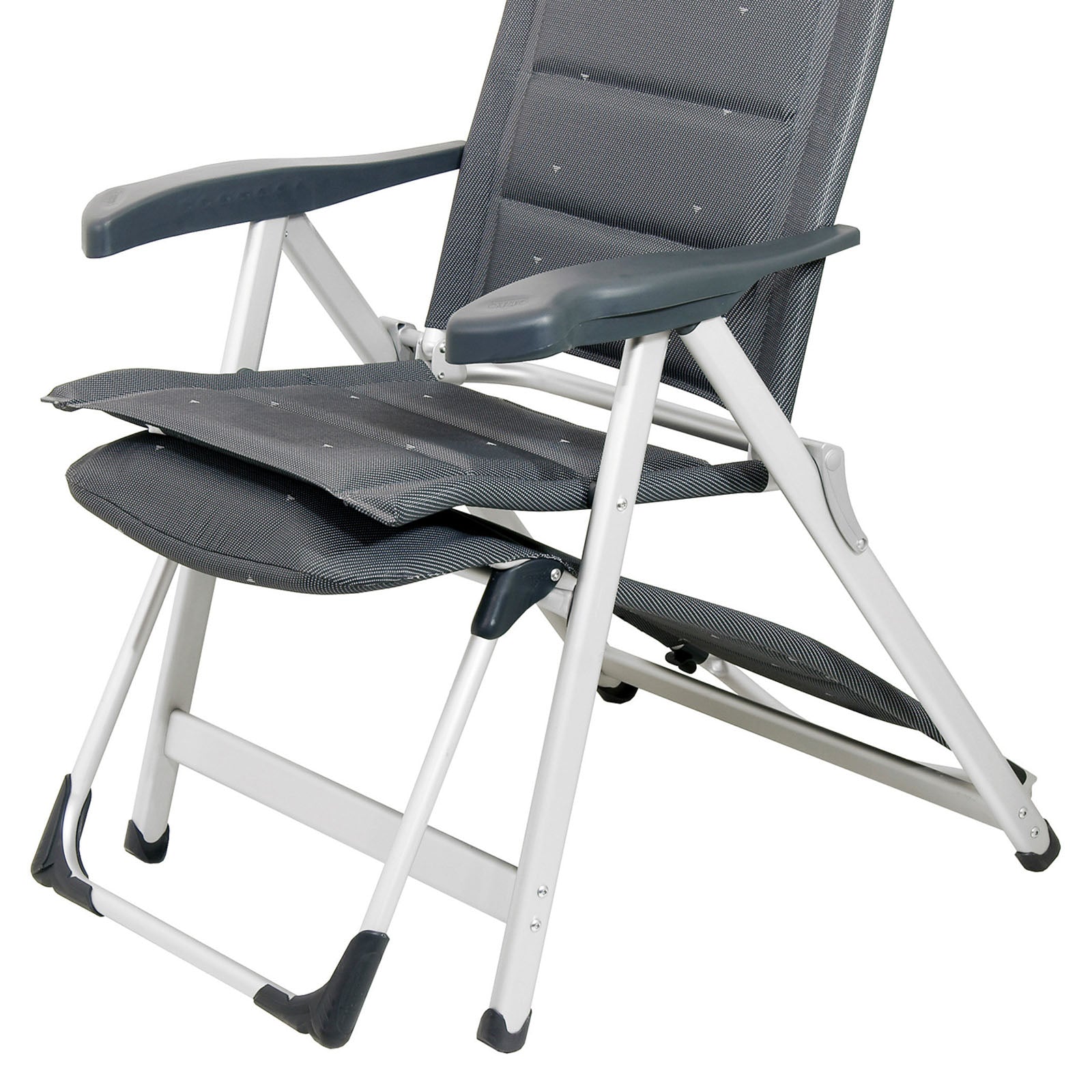 Repose-pieds CRESPO R 215 40 Repose-pieds Deluxe Chaise de camping Chaise pliante Chaise pliante Aluminium