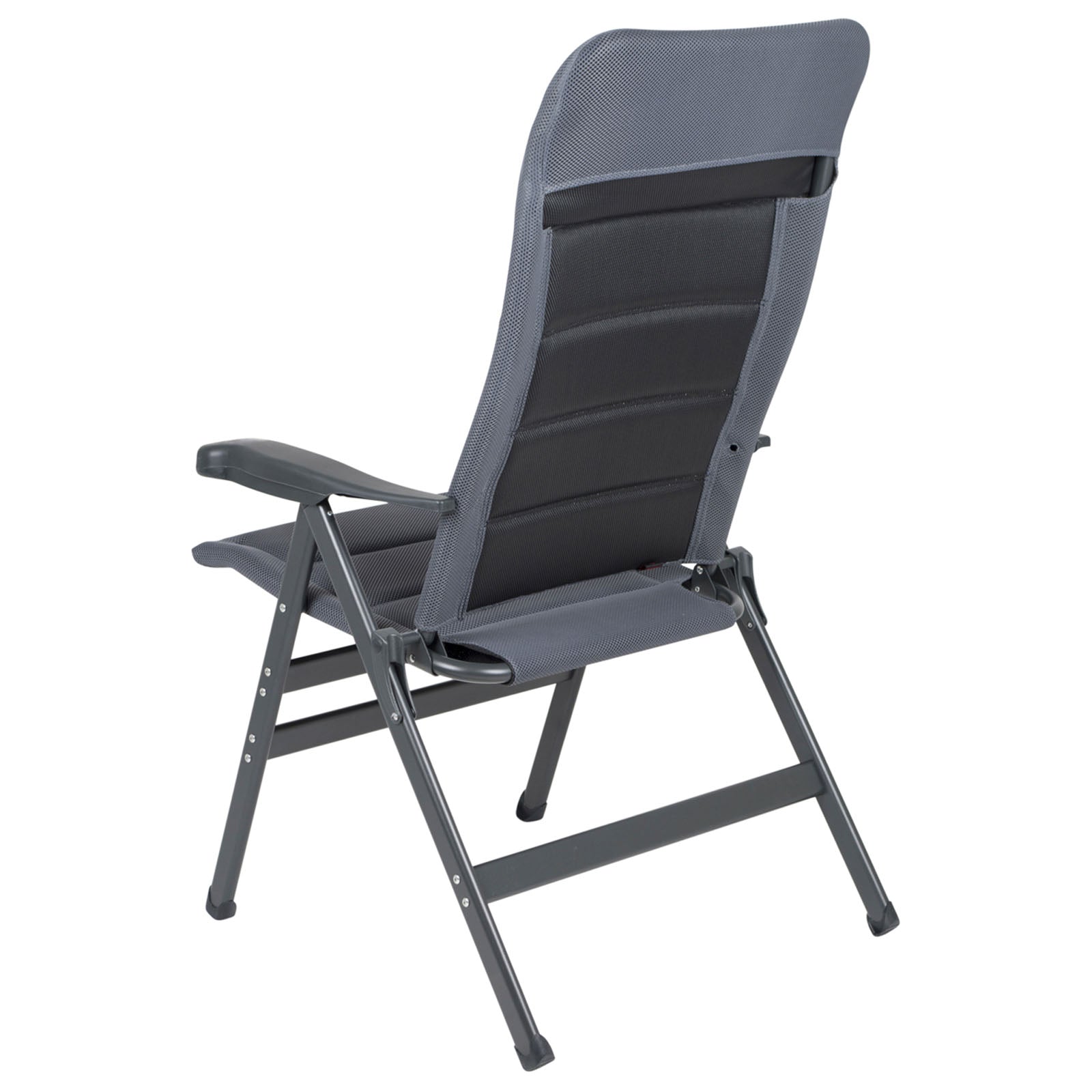 Chaise de jardin CRESPO AP 238 XL Air Deluxe, chaise longue de camping pliante en aluminium, 200 kg