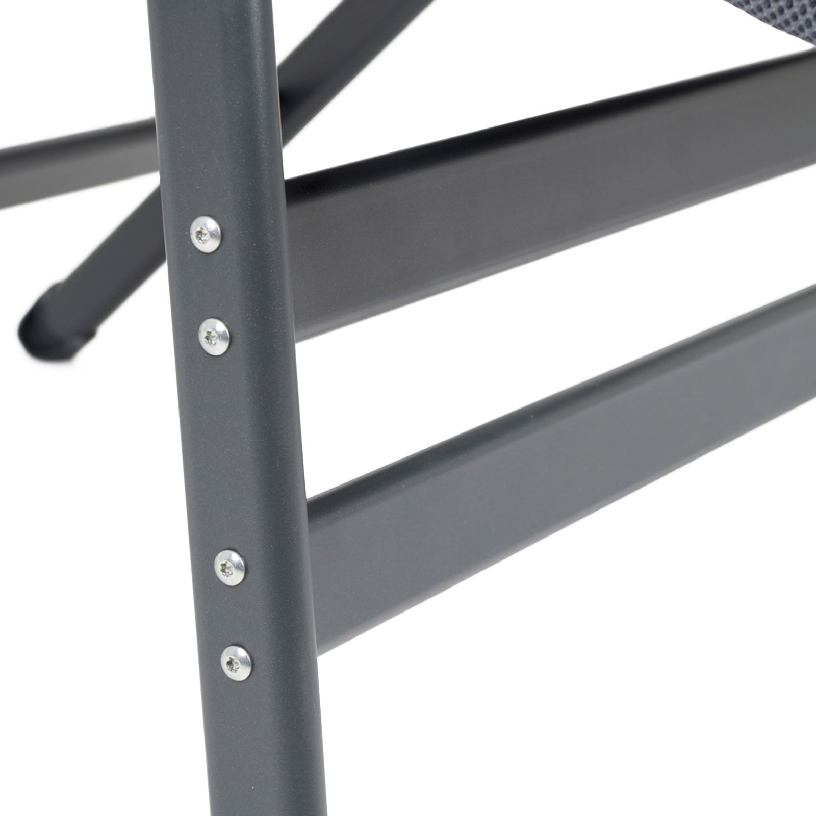 Chaise de jardin CRESPO AP 238 XL Air Deluxe, chaise longue de camping pliante en aluminium, 200 kg