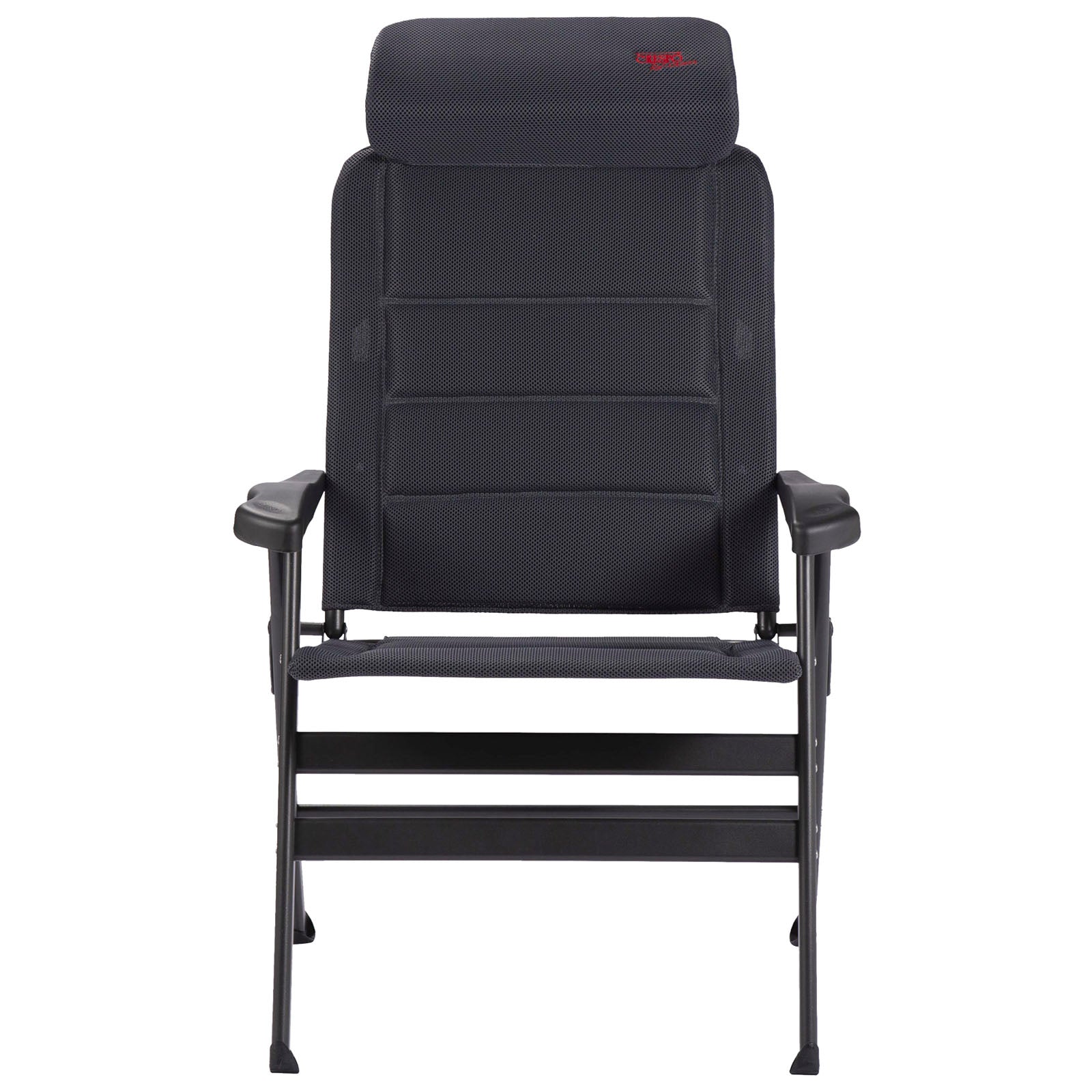 Chaise de camping pliante compacte CRESPO AP238 XL Air Deluxe, chaise longue en aluminium, 200 kg