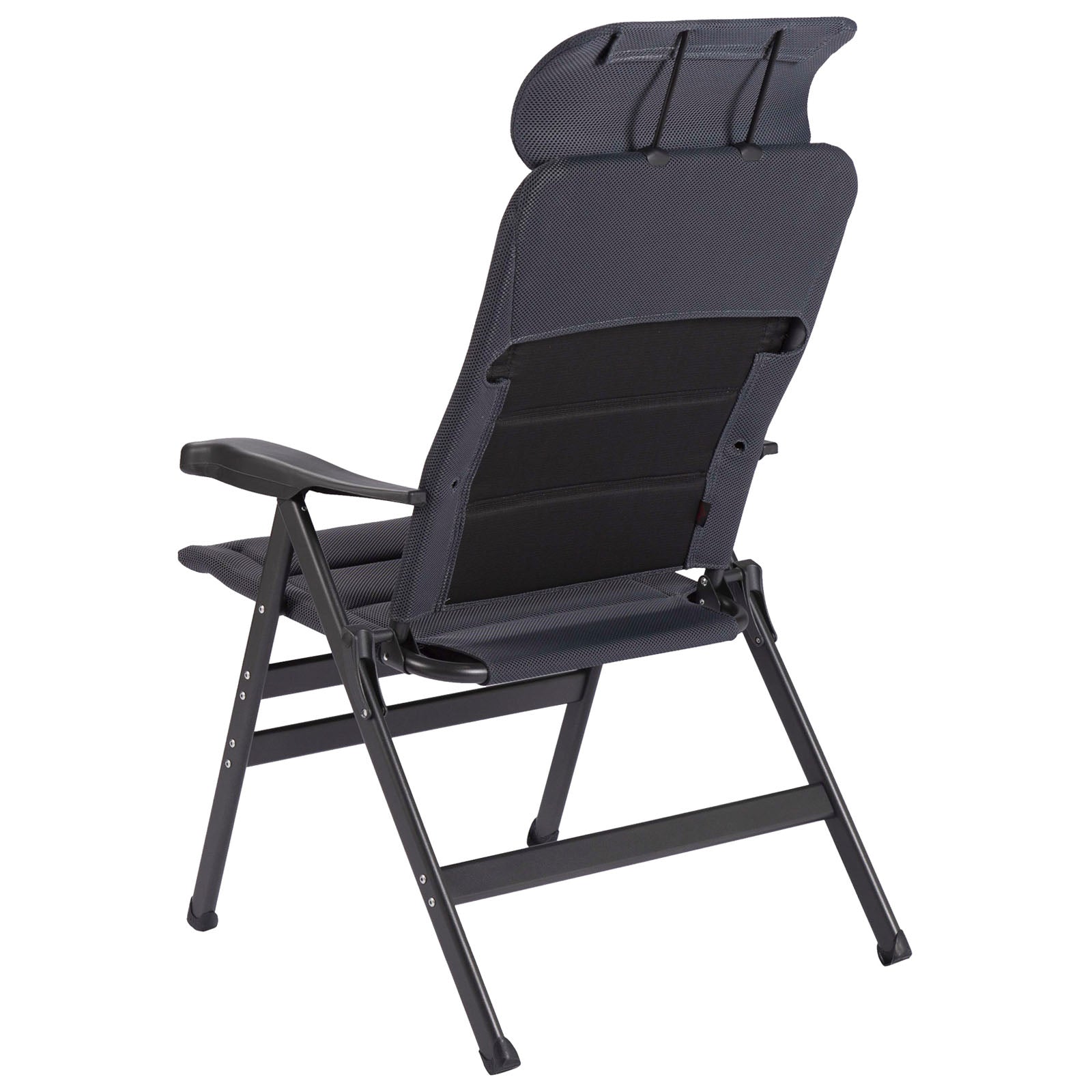 Chaise de camping pliante compacte CRESPO AP238 XL Air Deluxe, chaise longue en aluminium, 200 kg