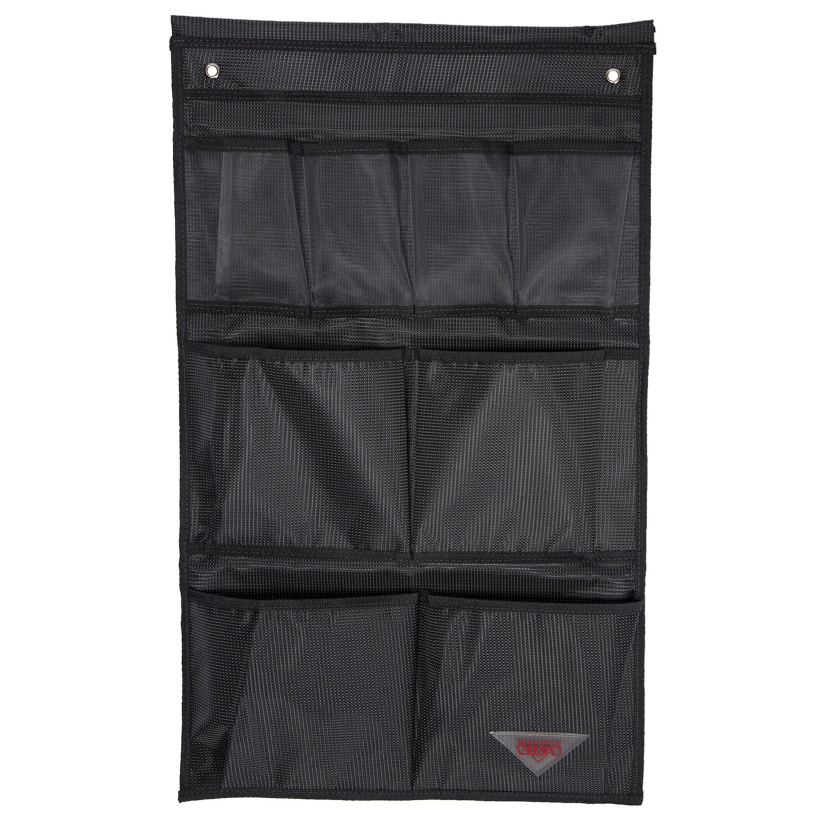 CRESPO Hängeregal 8 Fächer Wand Organizer Zelt Regal Camping Hänge Aufbewahrung