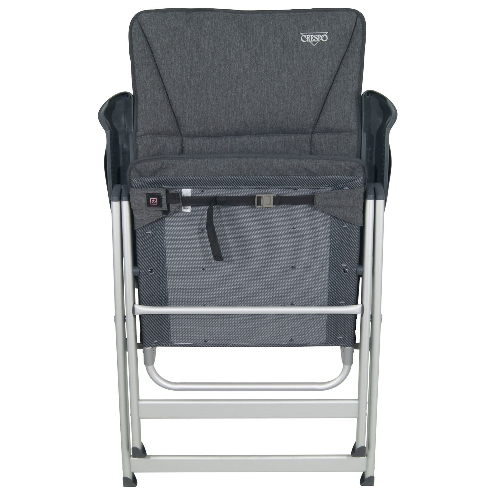 CRESPO high-back garden chair cushion HC 237 camping seat cushion heatable battery