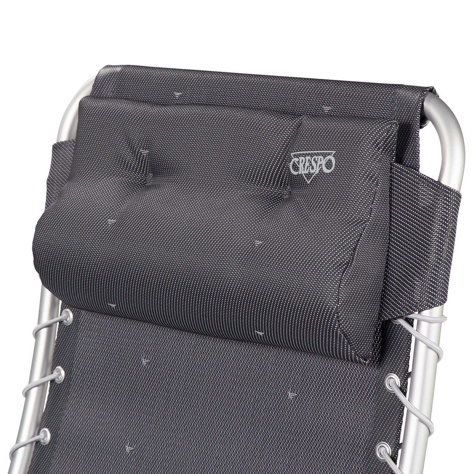 CRESPO Sonnenliege Kissen Garten Liege Stuhl Kopf Stütze Klappstuhl Nacken Rolle