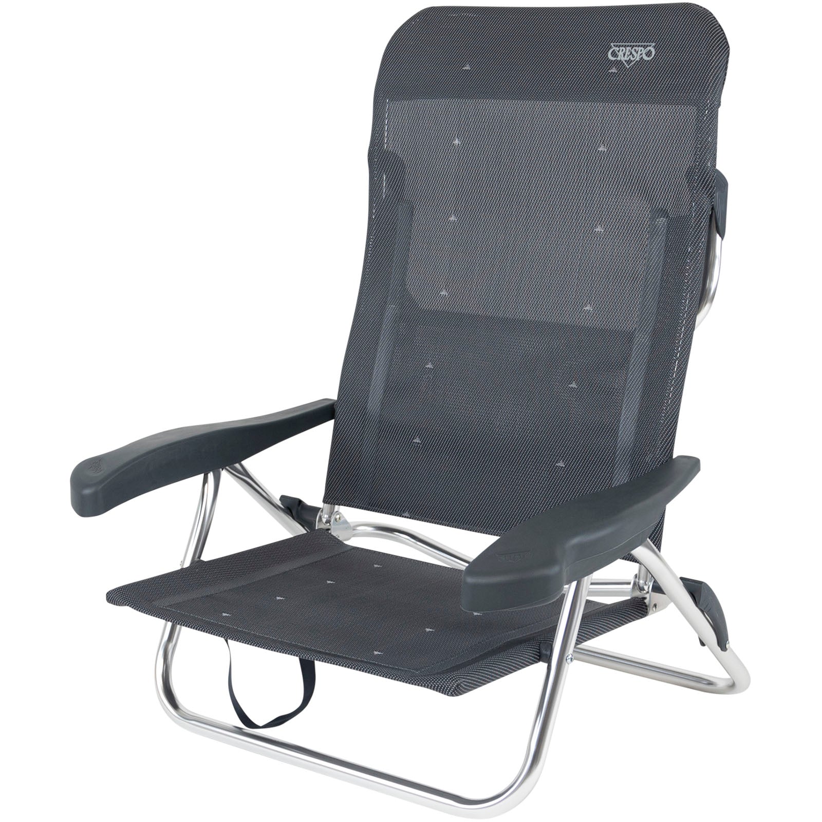 CRESPO Camping Chair AL221 Camping Garden Beach Lounger Chair Folding Chair Foldable