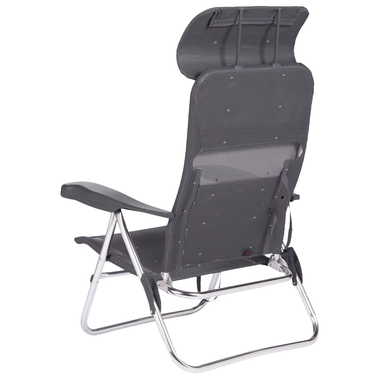 Chaise de plage CRESPO AL 205 Chaise longue de jardin compacte pour camping Chaise pliante pliable