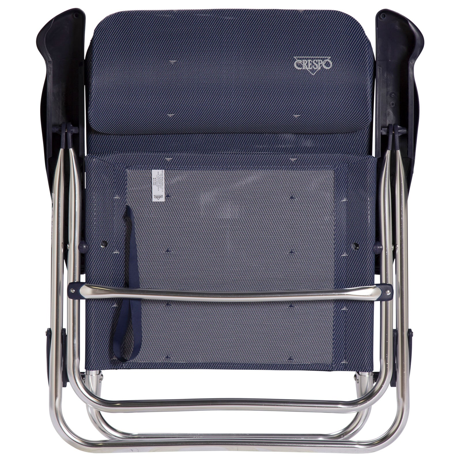 CRESPO Beach Chair AL 205 Compact Camping Garden Lounger Chair Folding Chair Foldable