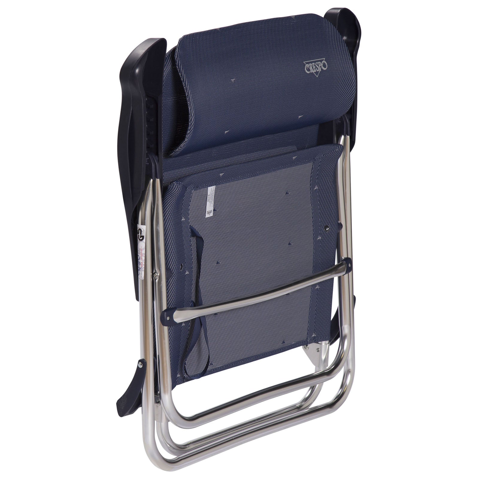 CRESPO Beach Chair AL 205 Compact Camping Garden Lounger Chair Folding Chair Foldable
