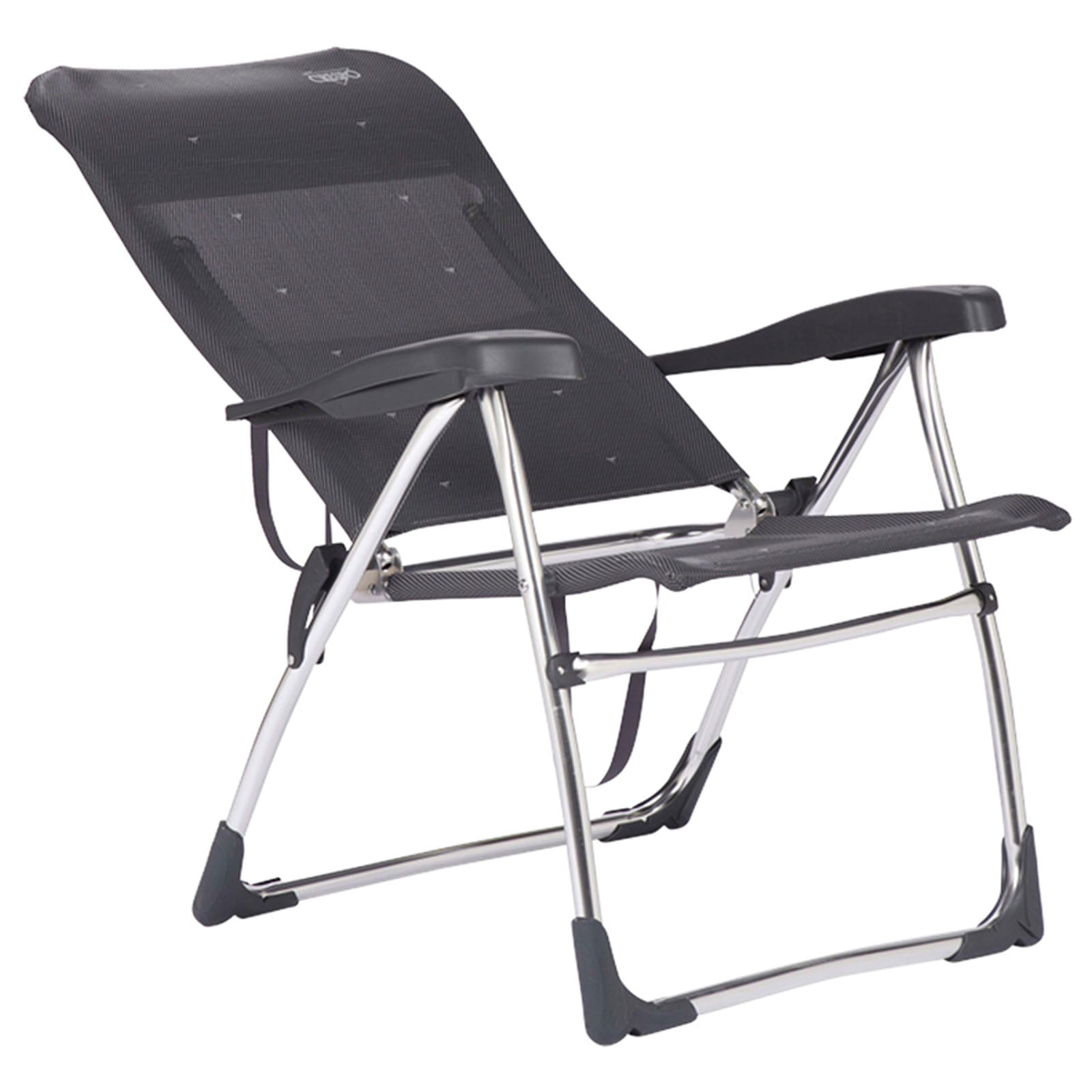 Chaise de plage CRESPO AL 206 chaise longue de jardin de camping chaise pliante pliable en aluminium