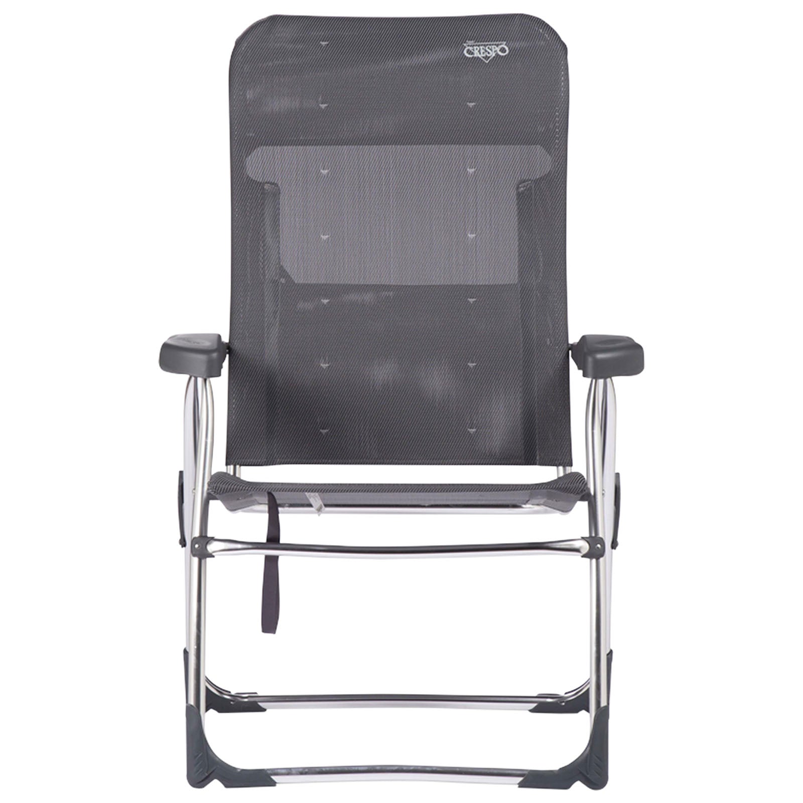 Chaise de plage CRESPO AL 206 chaise longue de jardin de camping chaise pliante pliable en aluminium