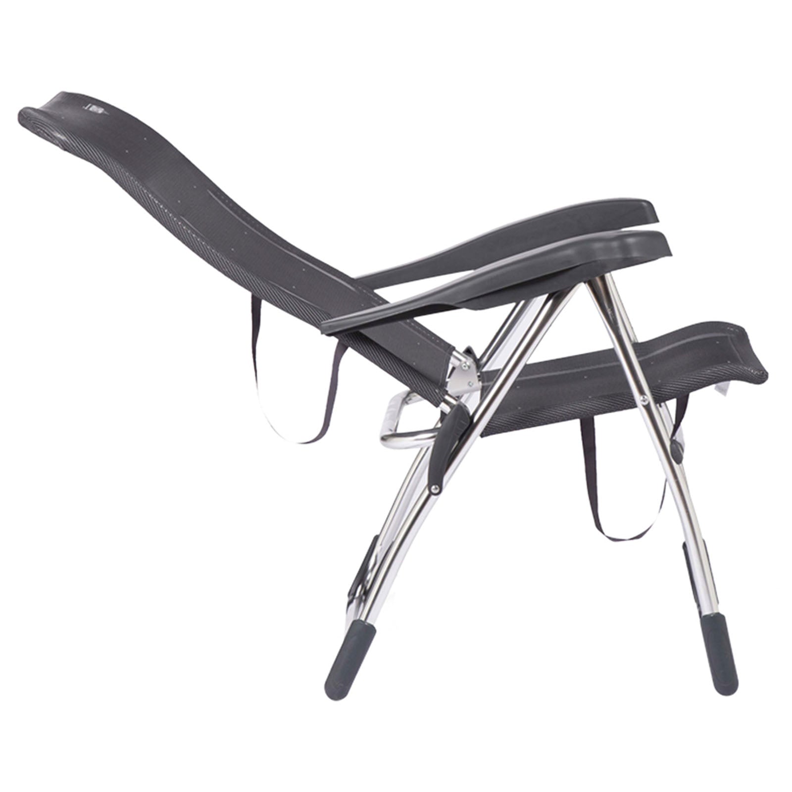 Chaise de plage CRESPO AL 206 chaise longue de jardin de camping chaise pliante pliable en aluminium