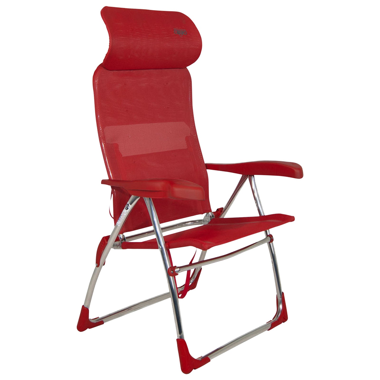 Chaise de plage CRESPO AL 206 Chaise longue de jardin compacte pour camping Chaise pliante pliable