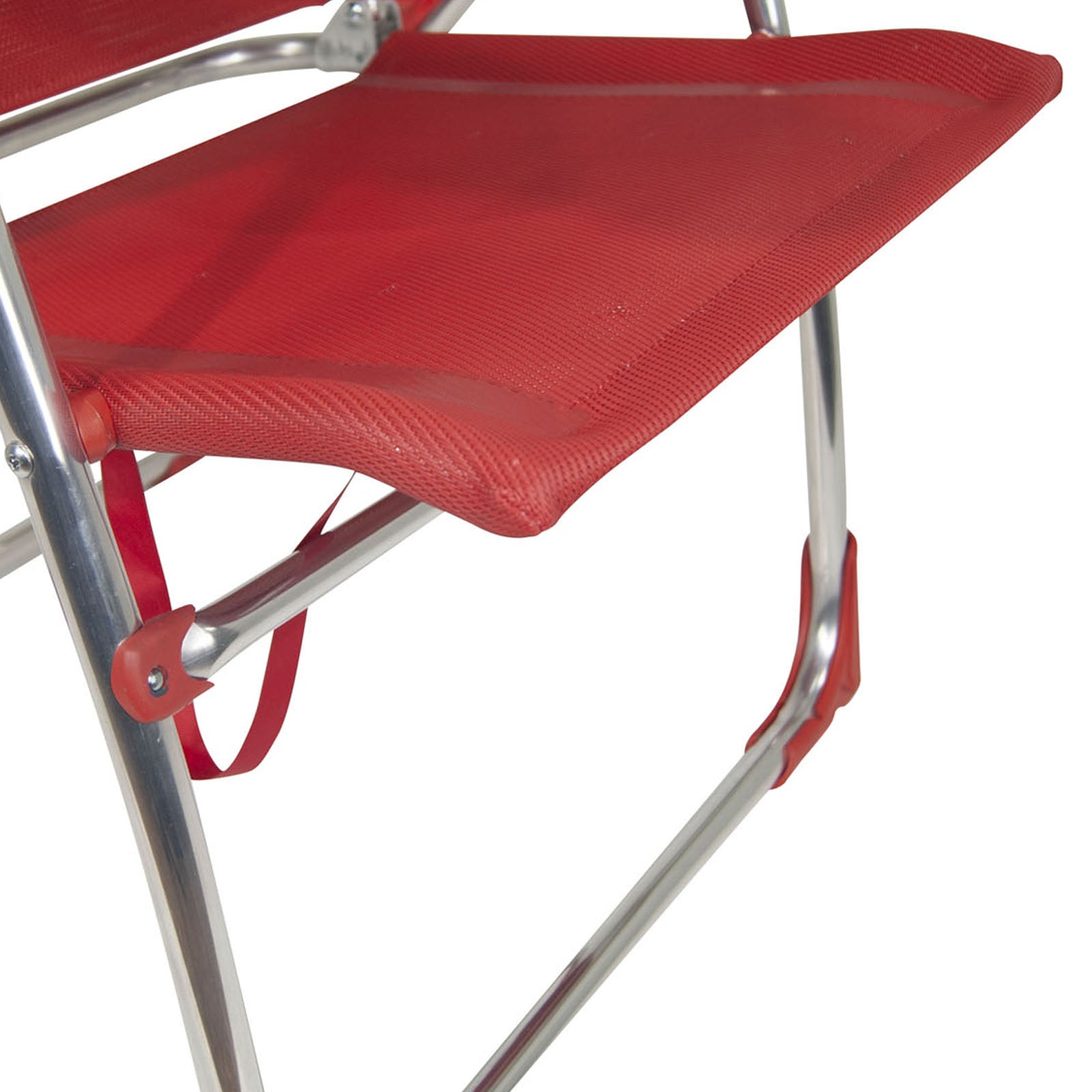 Chaise de plage CRESPO AL 206 Chaise longue de jardin compacte pour camping Chaise pliante pliable