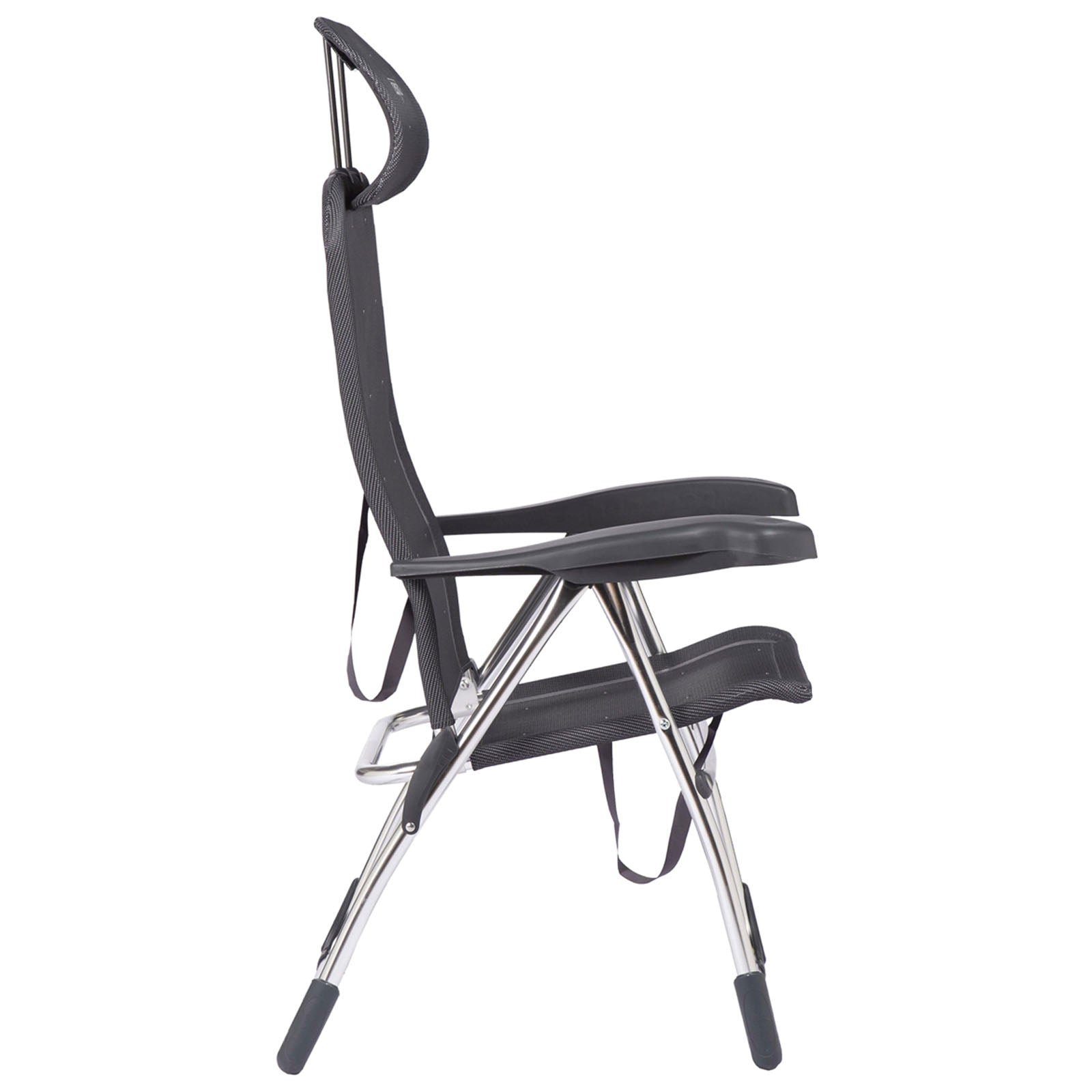 Chaise de plage CRESPO AL 206 Chaise longue de jardin compacte pour camping Chaise pliante pliable
