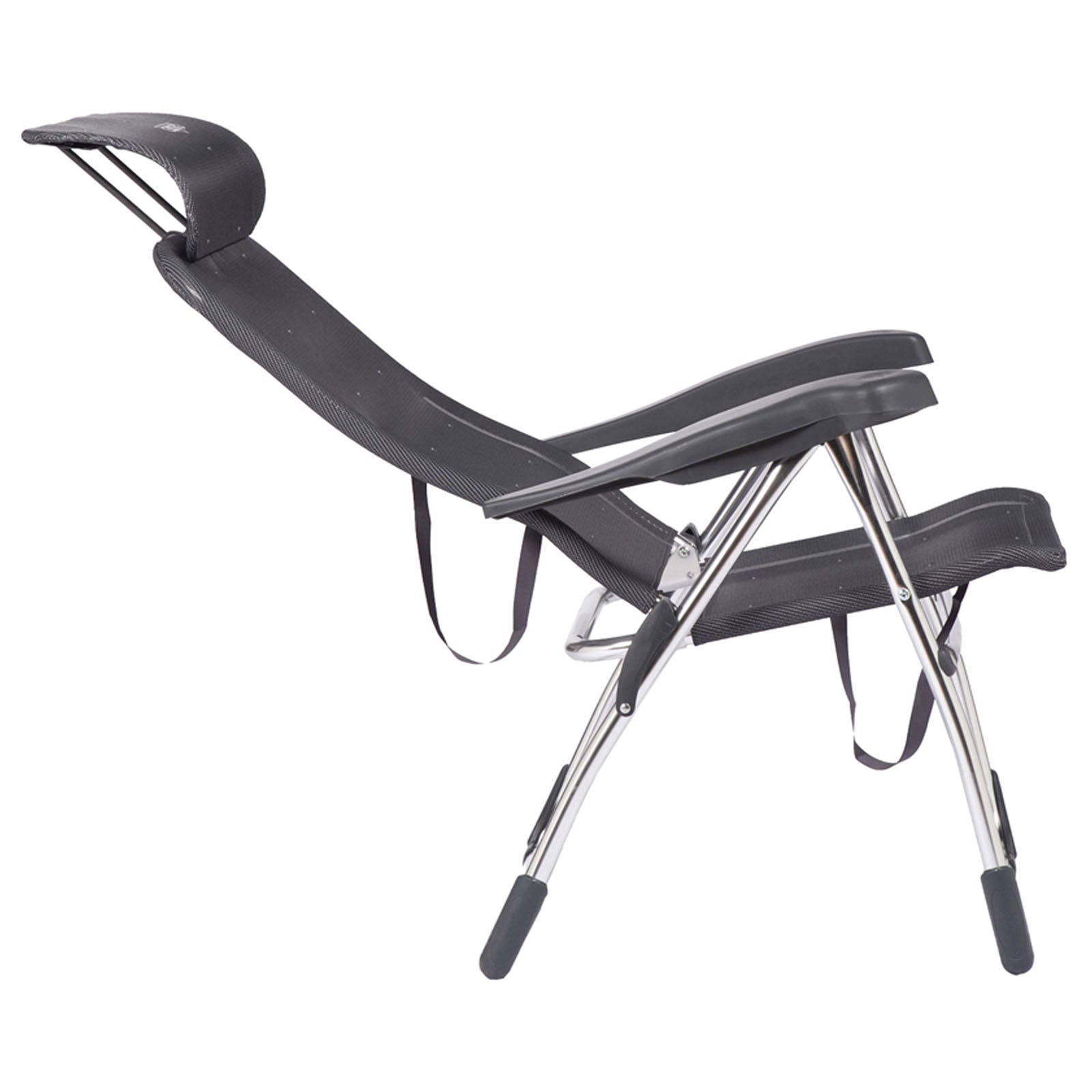 Chaise de plage CRESPO AL 206 Chaise longue de jardin compacte pour camping Chaise pliante pliable