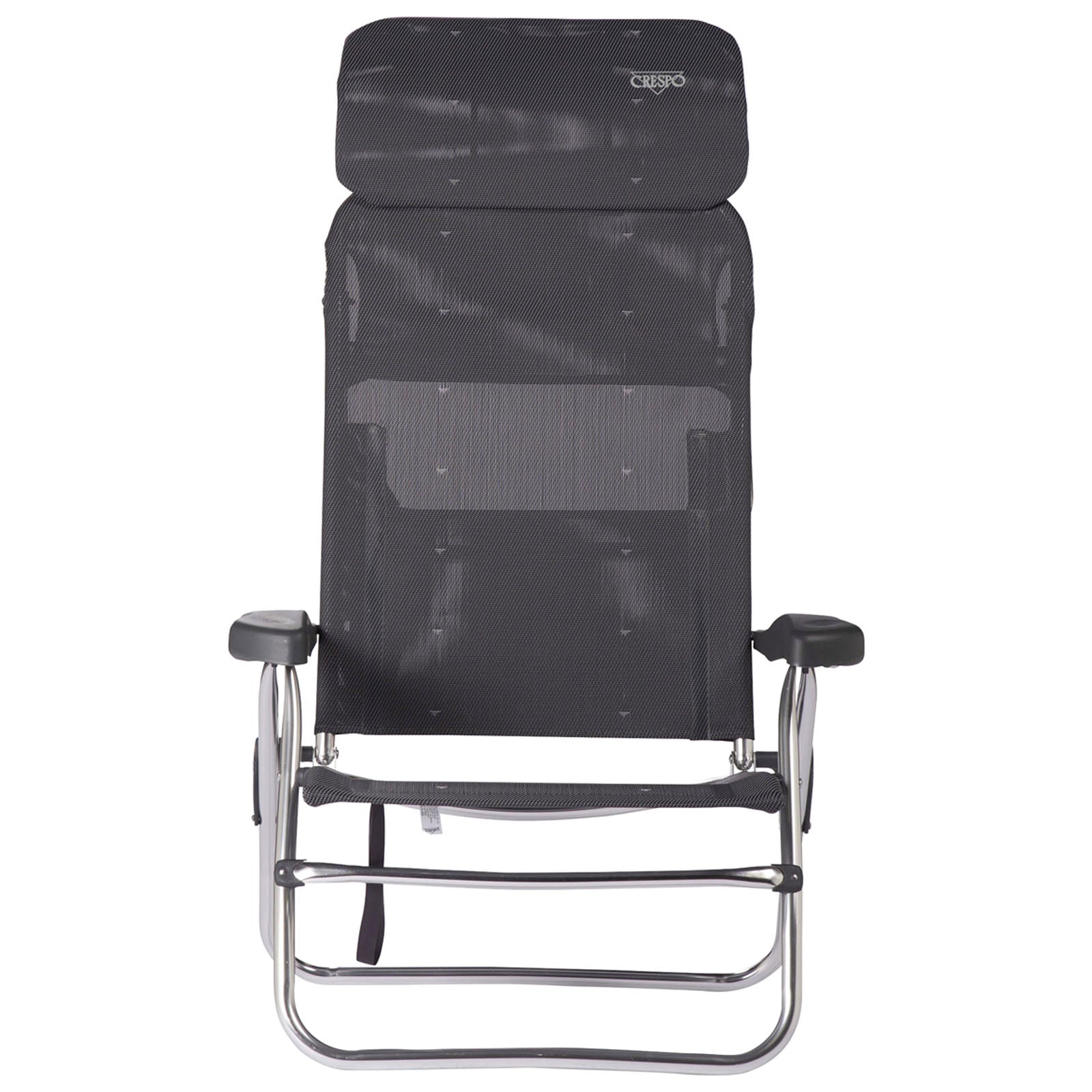 CRESPO Camping Chair AL 223 Compact Garden Lounger Chair Folding Chair Foldable Aluminium