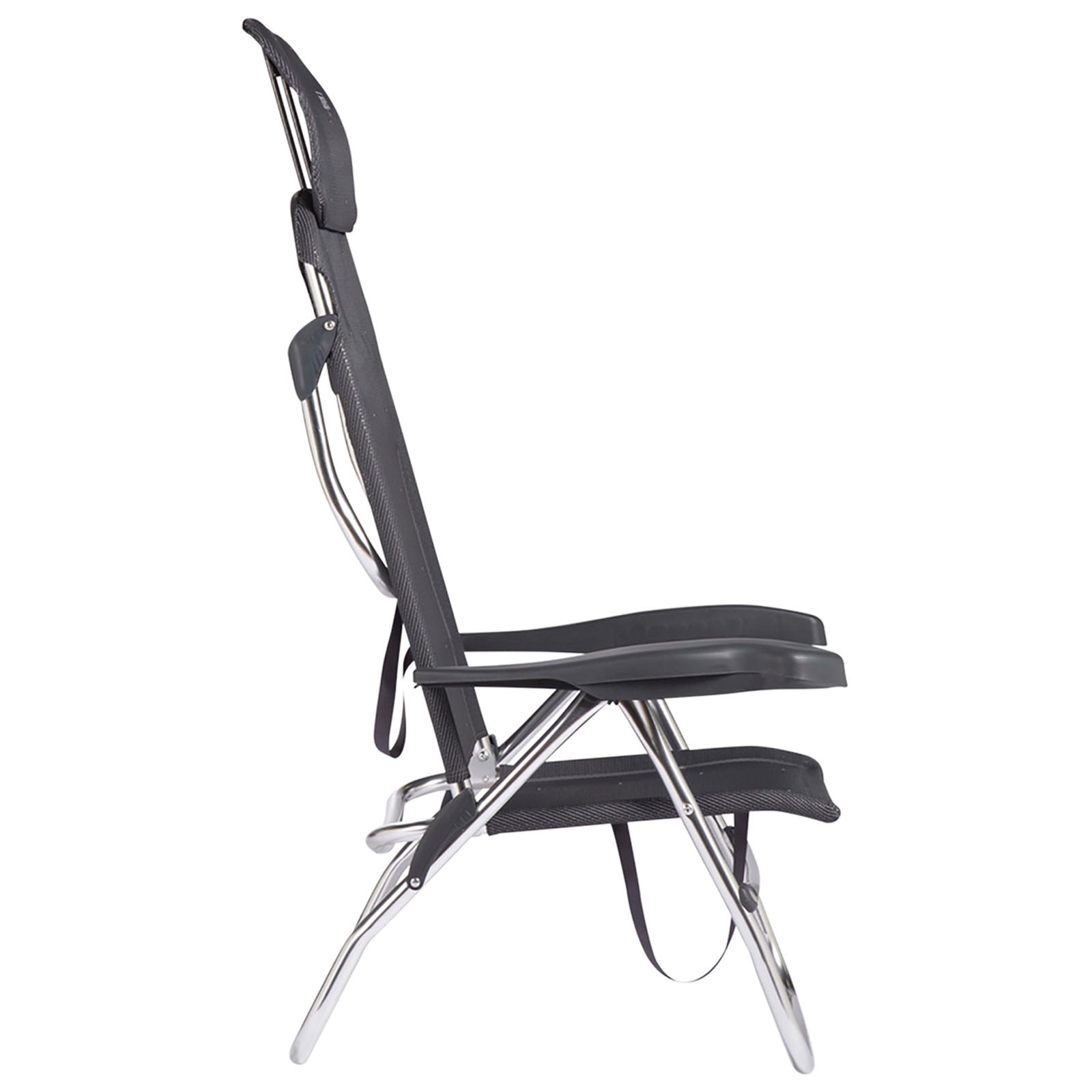 CRESPO Camping Chair AL 223 Compact Garden Lounger Chair Folding Chair Foldable Aluminium