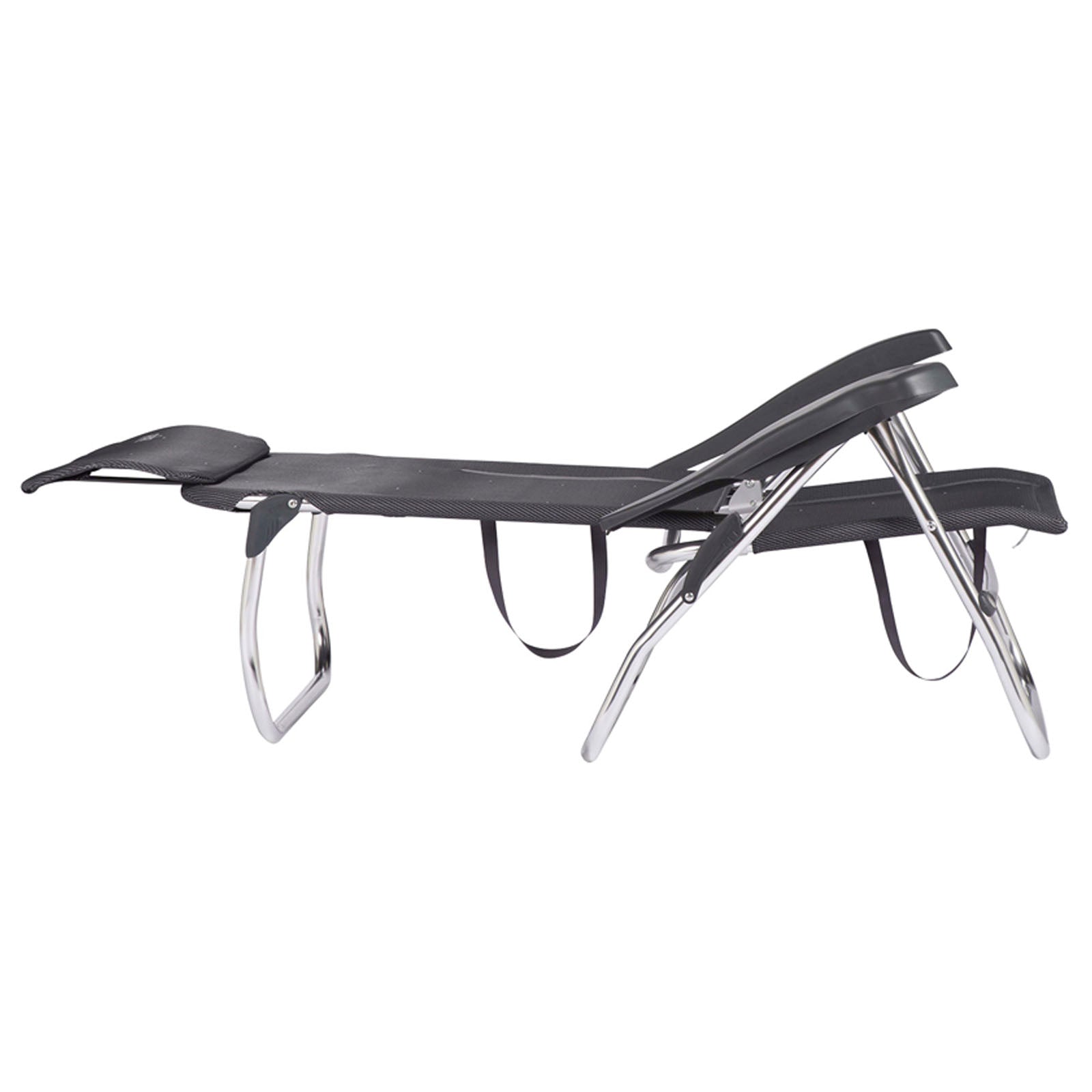 CRESPO Camping Chair AL 223 Compact Garden Lounger Chair Folding Chair Foldable Aluminium