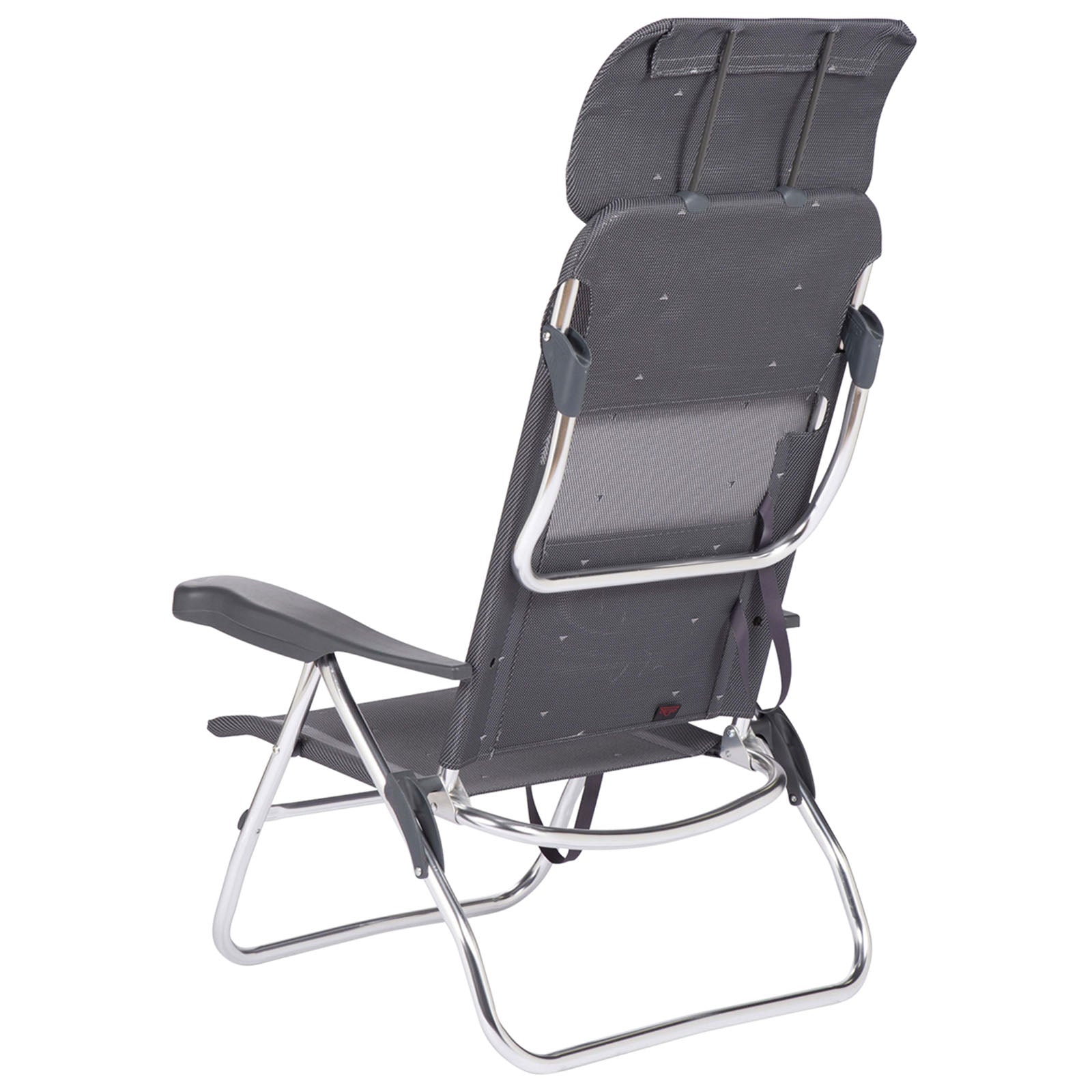 CRESPO Camping Chair AL 223 Compact Garden Lounger Chair Folding Chair Foldable Aluminium