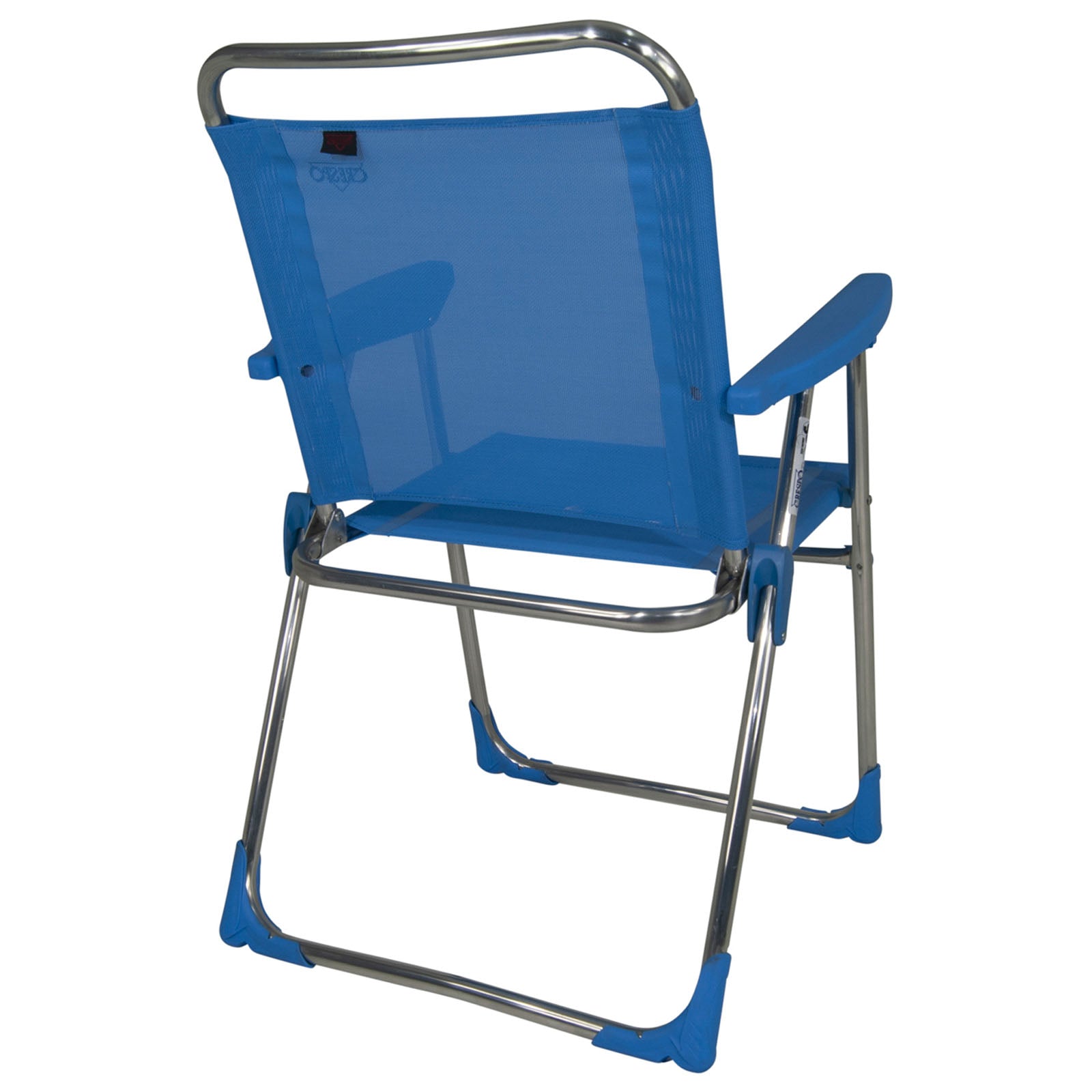 Chaise de camping pliante CRESPO AL 219, chaise de plage pliante, pliable, en aluminium, légère, 110 kg
