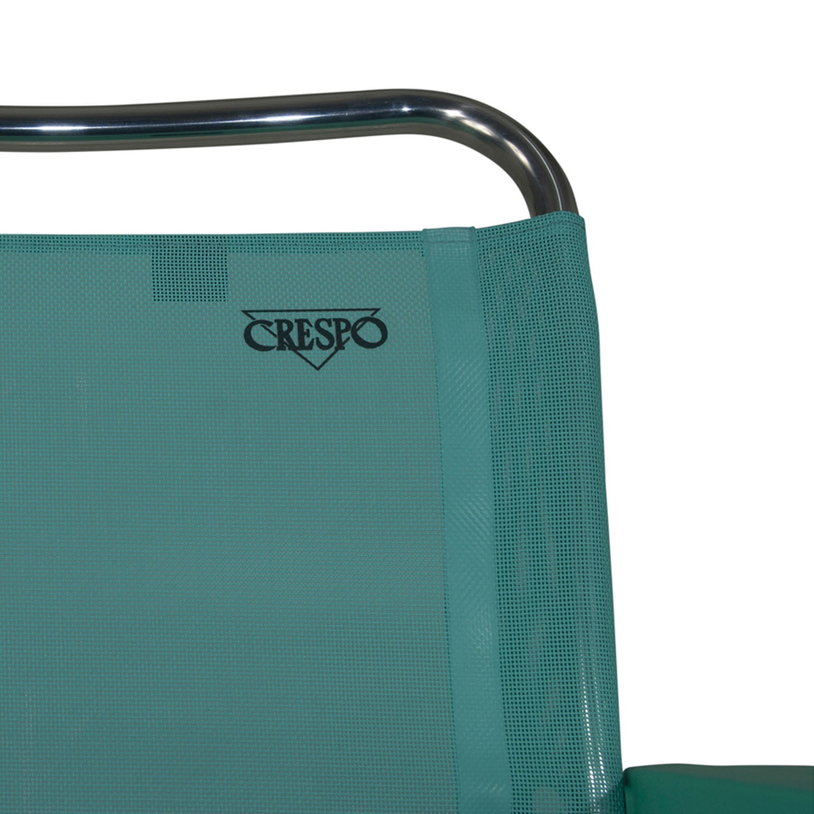 Chaise de camping pliante CRESPO AL 219, chaise de plage pliante, pliable, en aluminium, légère, 110 kg