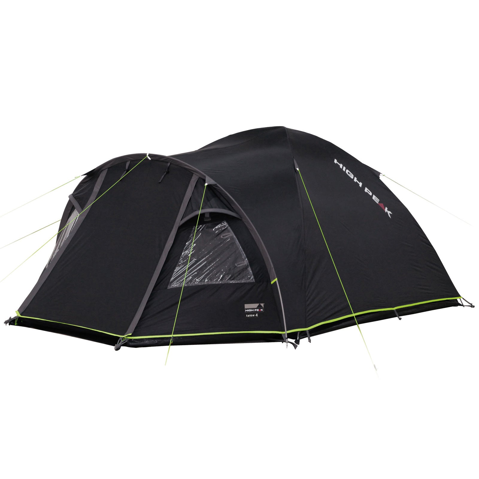 HIGH PEAK Igloo Tent Talos 4 Persons Camping Dome Tent Bicycle Trekking Tent