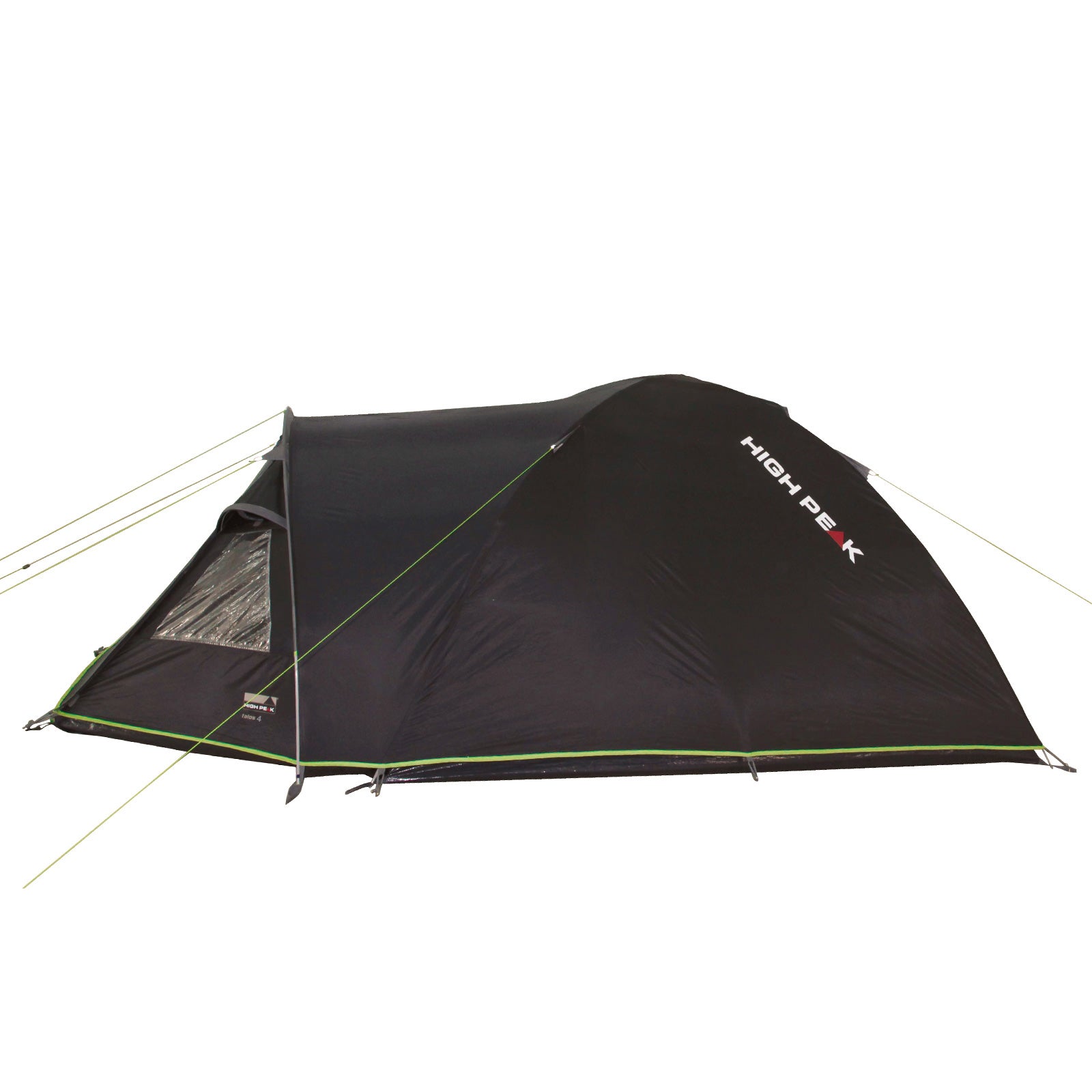 HIGH PEAK Igloo Tent Talos 4 Persons Camping Dome Tent Bicycle Trekking Tent