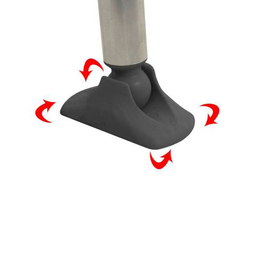 CRESPO Camping Table AL 245 Folding Table Folding Table Foldable Aluminum Height Adjustable