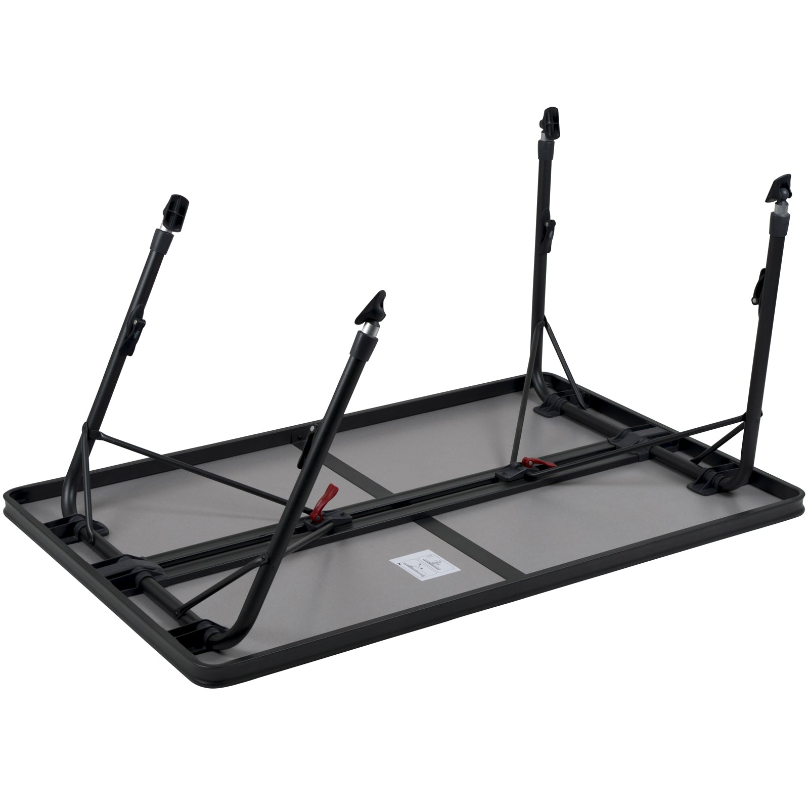 CRESPO Camping Tisch AP 273 Klapptisch Falttisch Klappbar Alu Höhenverstellbar