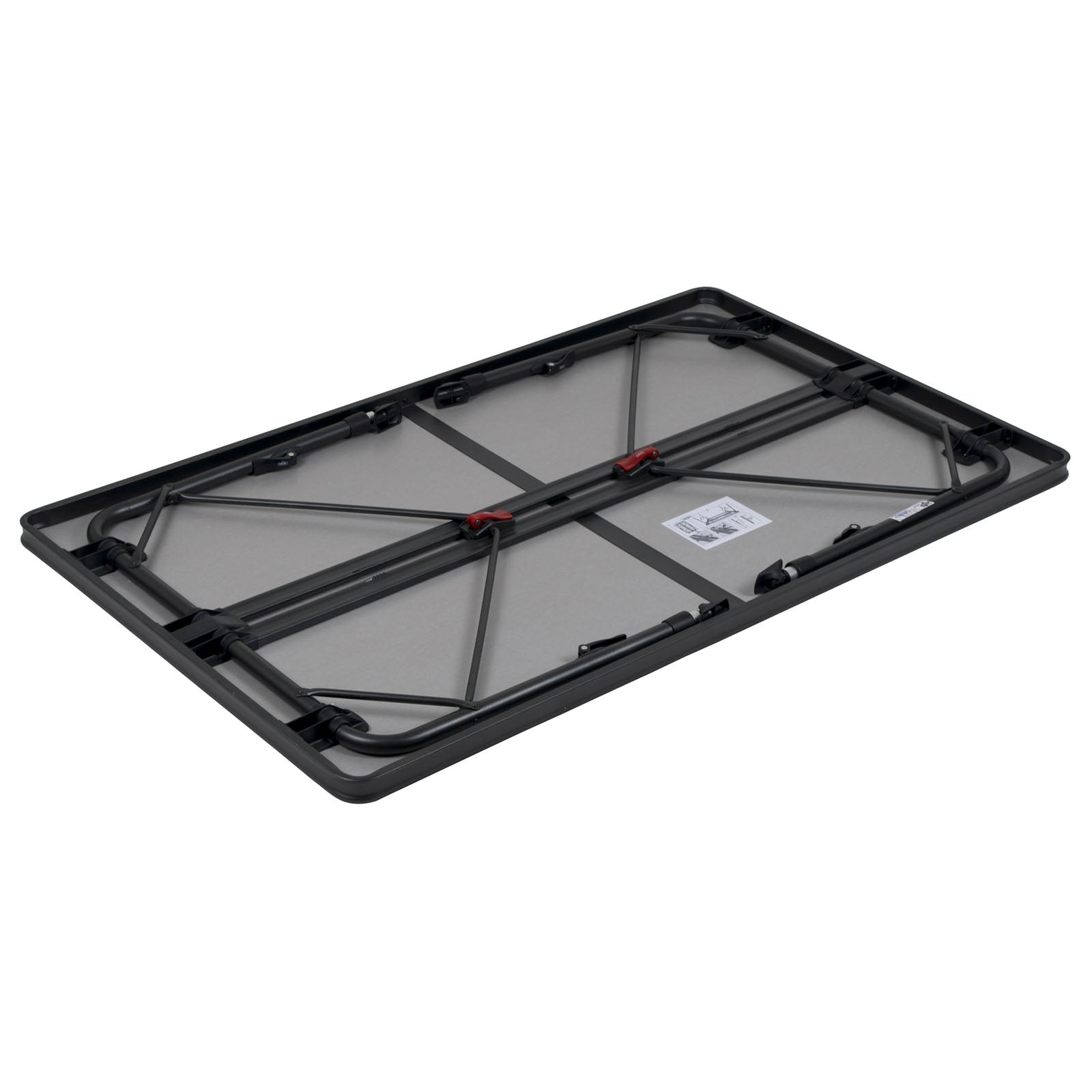 CRESPO Campingtafel AP 274 Klaptafel Opvouwbare tafel Inklapbaar Aluminium In hoogte verstelbaar