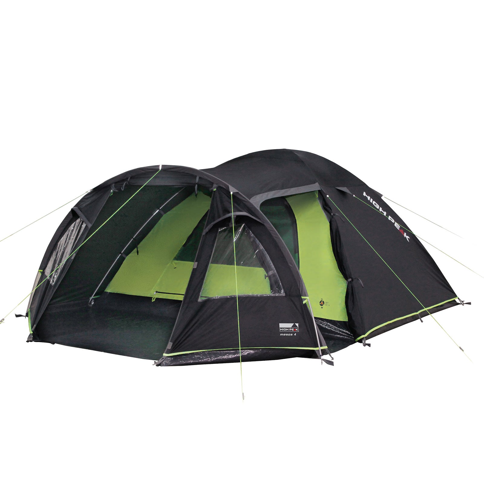 HIGH PEAK Igloo Tent Mesos 4 Persons Camping Dome Tent Trekking Tent Vestibule