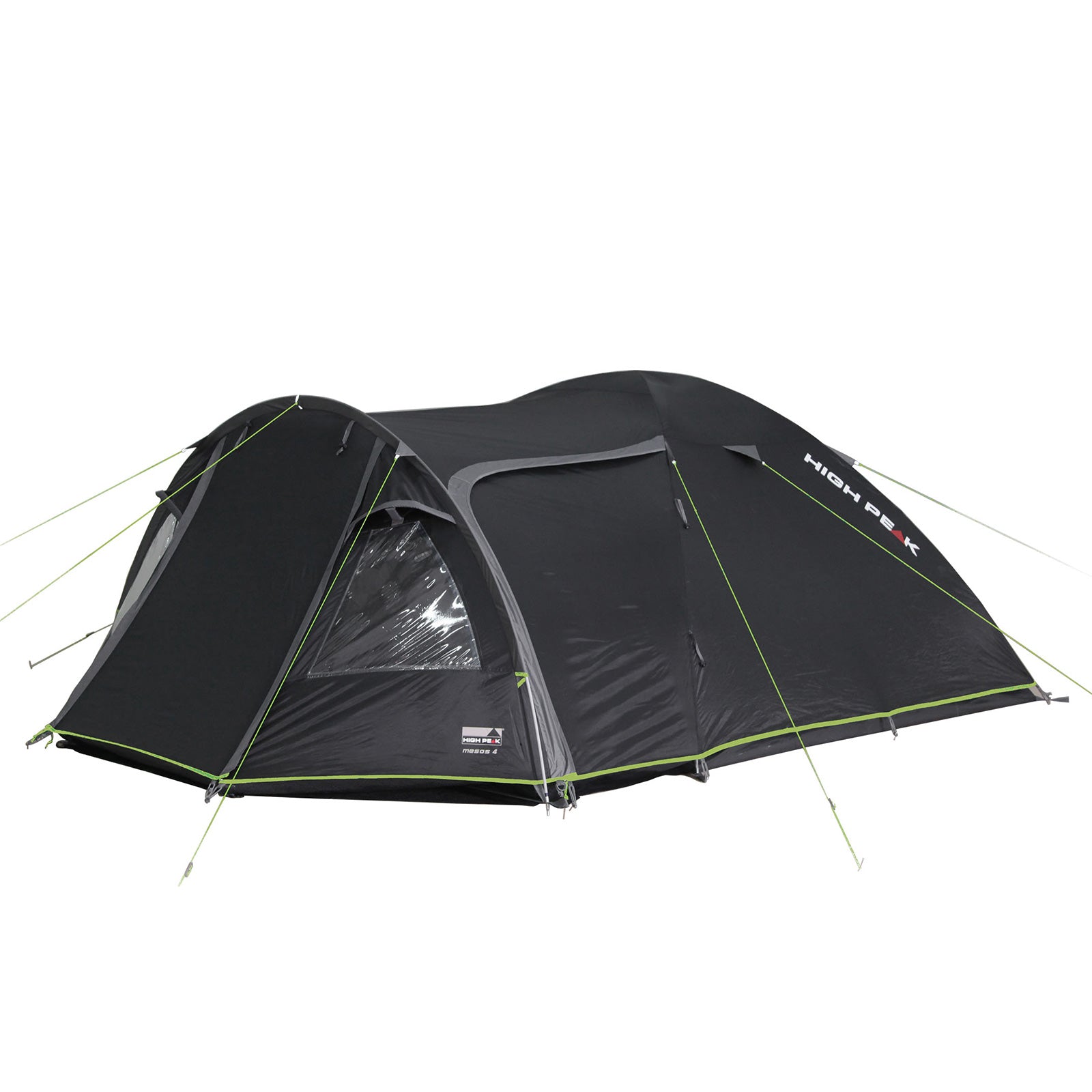 HIGH PEAK Iglu Zelt Mesos 4 Personen Camping Kuppelzelt Trekking Zelt Vorraum