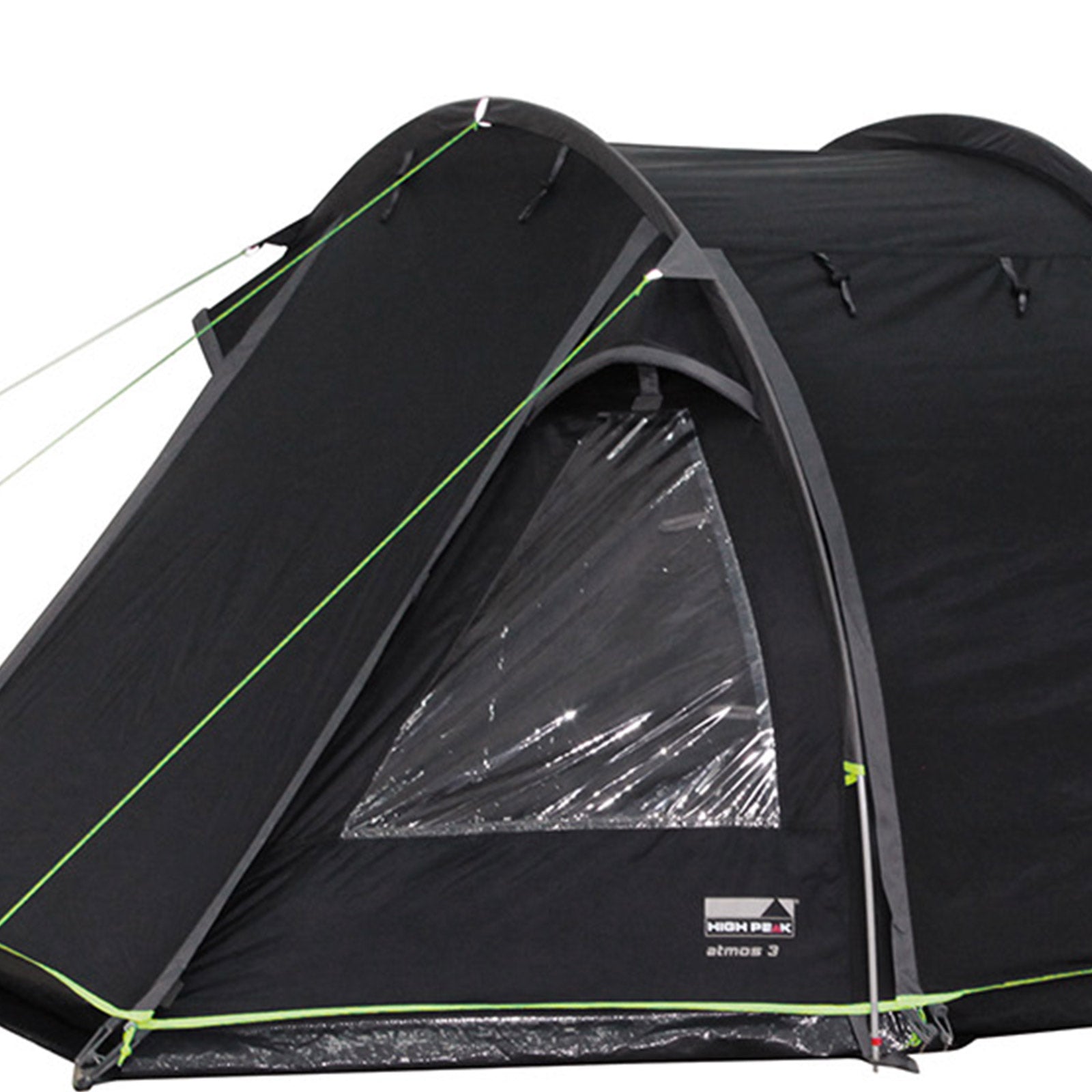 HIGH PEAK Trekking Tent Atmos 2-3 Persons Camping Tunnel Family Tent Apside