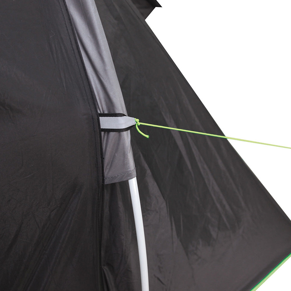Tente tunnel HIGH PEAK Tauris 6 personnes – Tente de camping pour groupes – Tente familiale – Avant-chambre