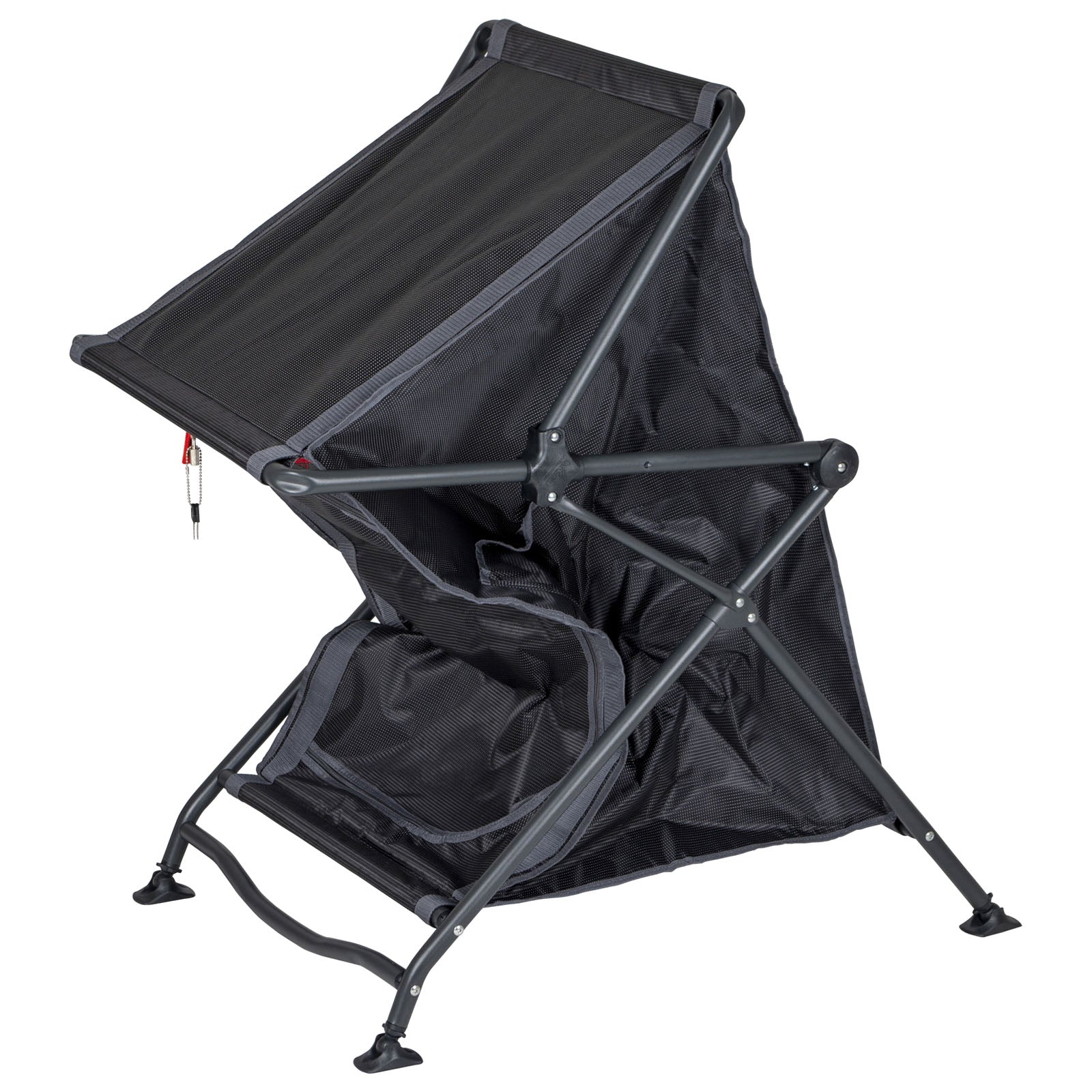 CRESPO Camping Küche AP 103 Falt Schrank Tisch Stoff Kommode Wohnwagen Faltbar