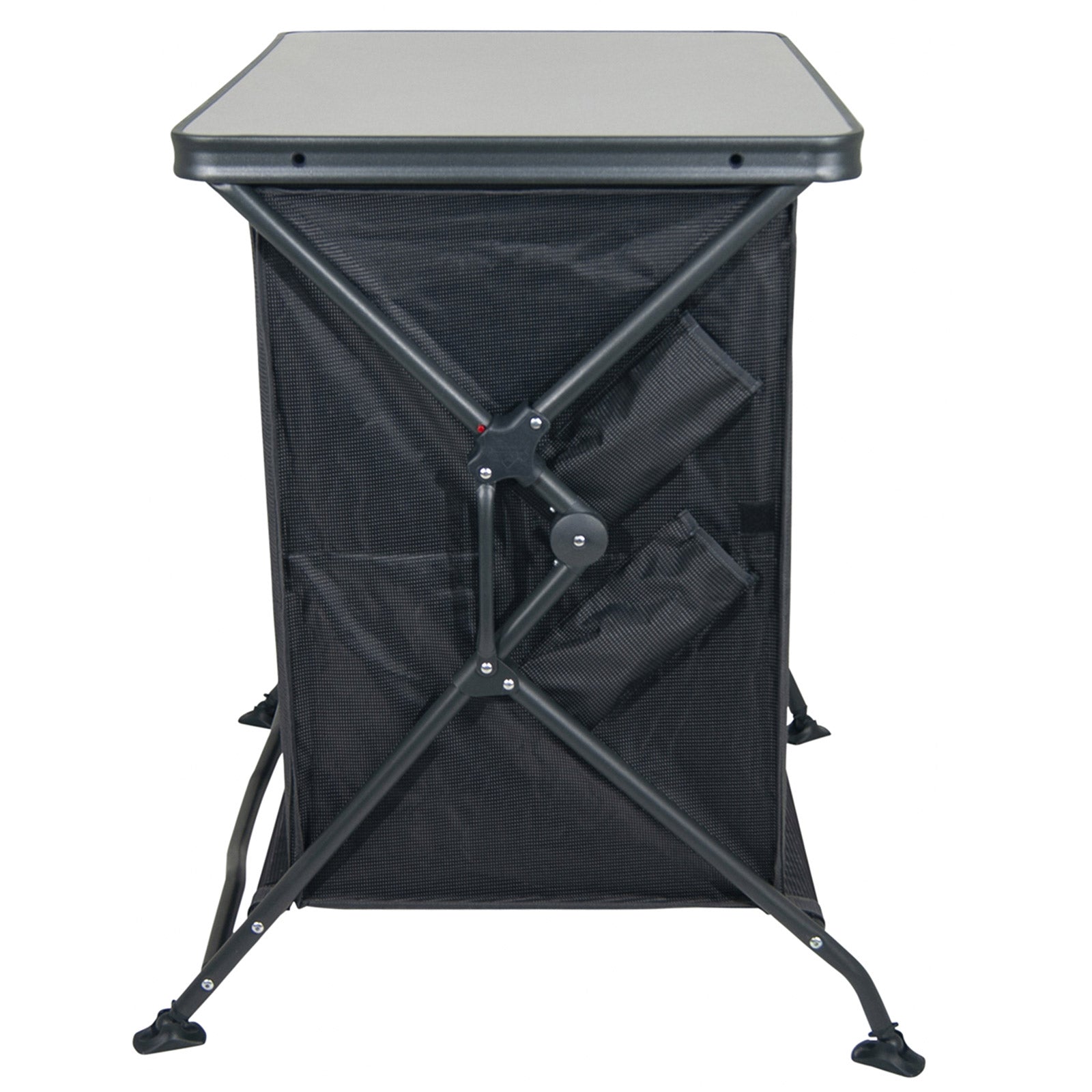 CRESPO Camping Kitchen AP 104 Folding Cupboard Table Fabric Chest of Drawers Caravan Foldable