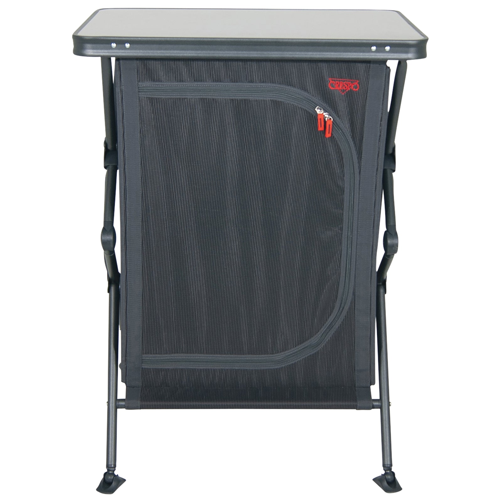 CRESPO Camping Kitchen AP 106 Folding Cupboard Table Fabric Chest of Drawers Caravan Foldable