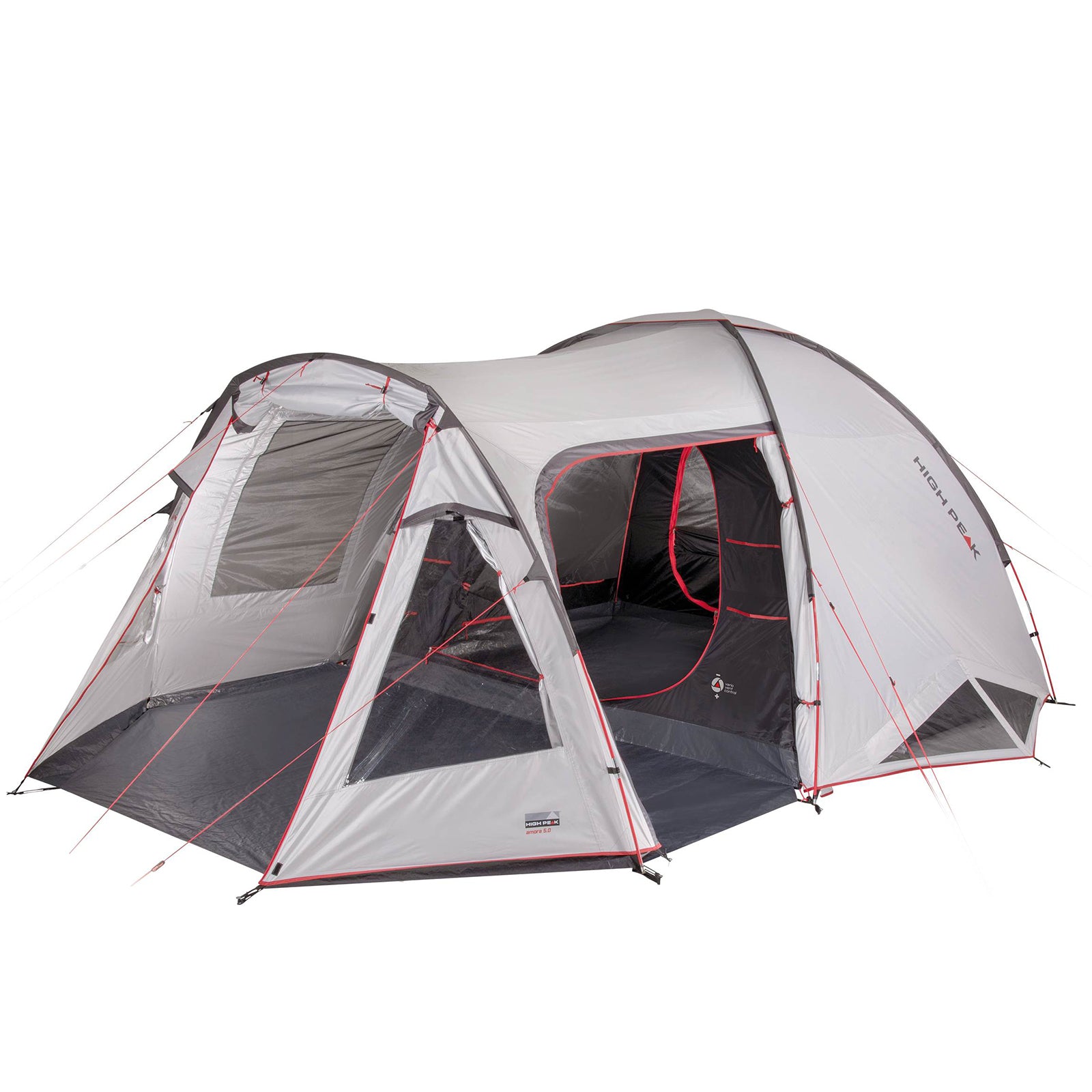 HIGH PEAK dome tent Amora 5 people camping igloo tent family tent vestibule