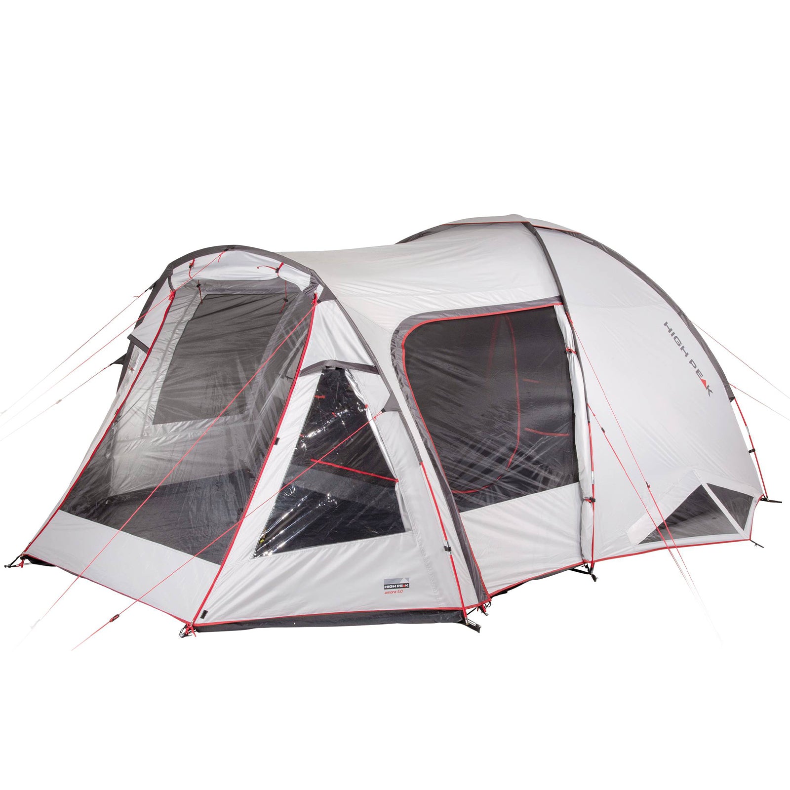 HIGH PEAK dome tent Amora 5 people camping igloo tent family tent vestibule