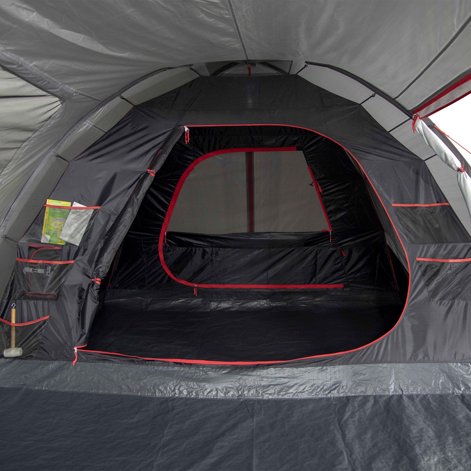 HIGH PEAK dome tent Amora 5 people camping igloo tent family tent vestibule