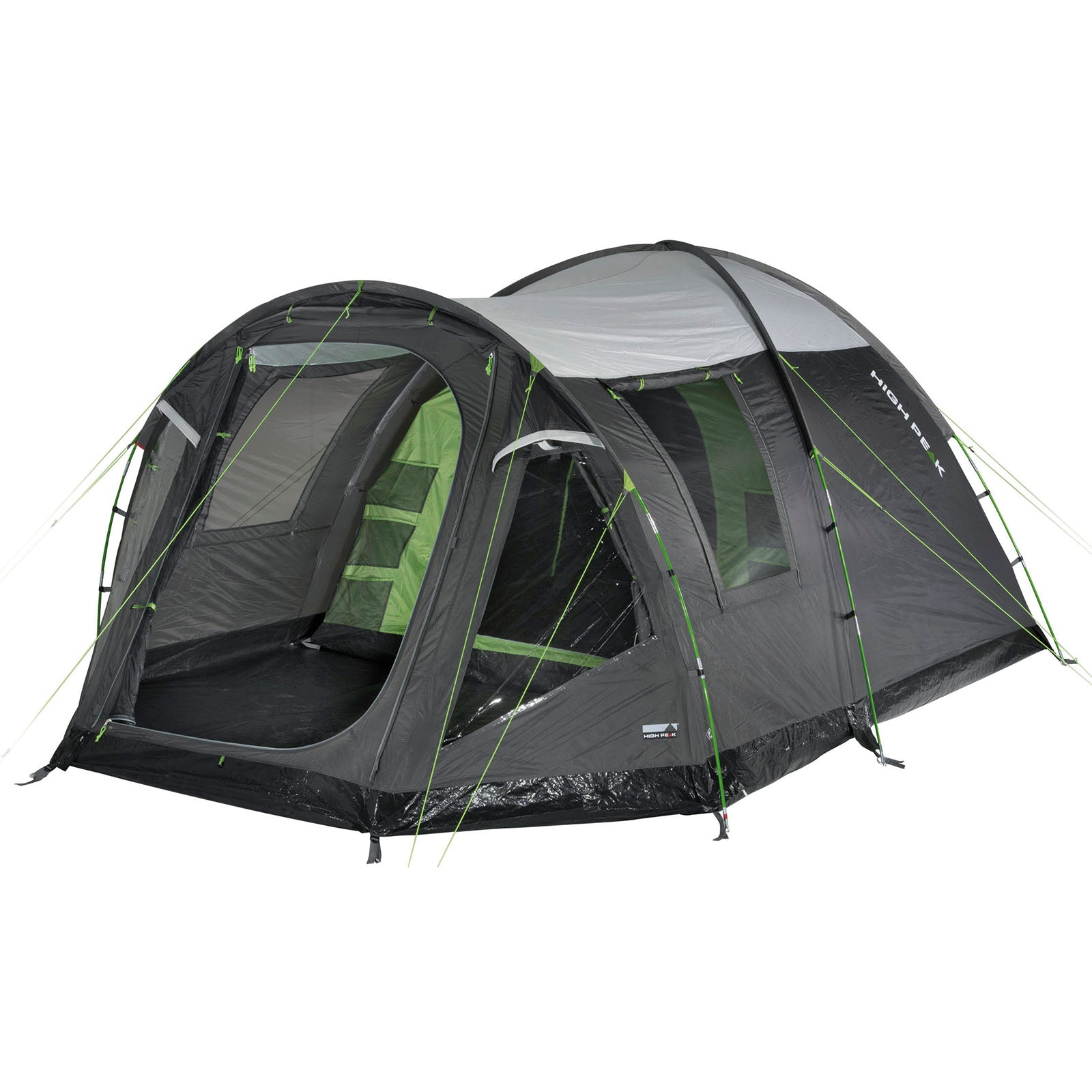 HIGH PEAK Kuppelzelt Santiago 5 Personen Familienzelt Camping Zelt Gro