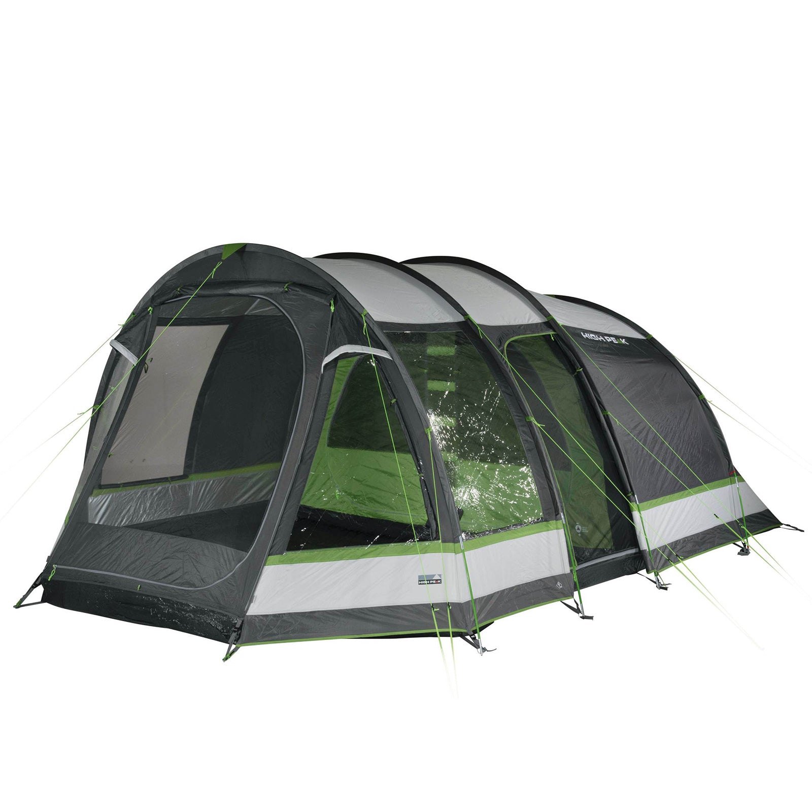 HIGH PEAK Bozen 5 person family tent XL tunnel tent festival tent vestibule large