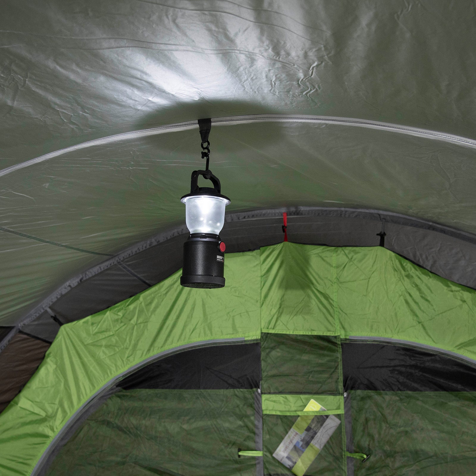 HIGH PEAK Bozen 6 Personen Familienzelt XL Tunnelzelt Festivalzelt Vorraum Groß