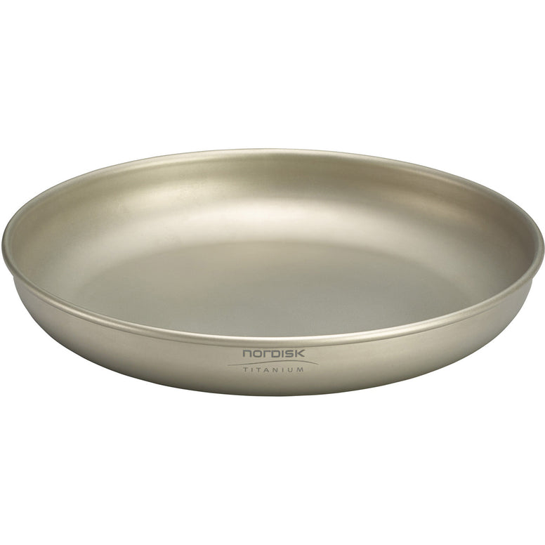 NORDISK Titanium Plate Camping Outdoor Tableware Trekking Cutlery Lightweight Robust 66g