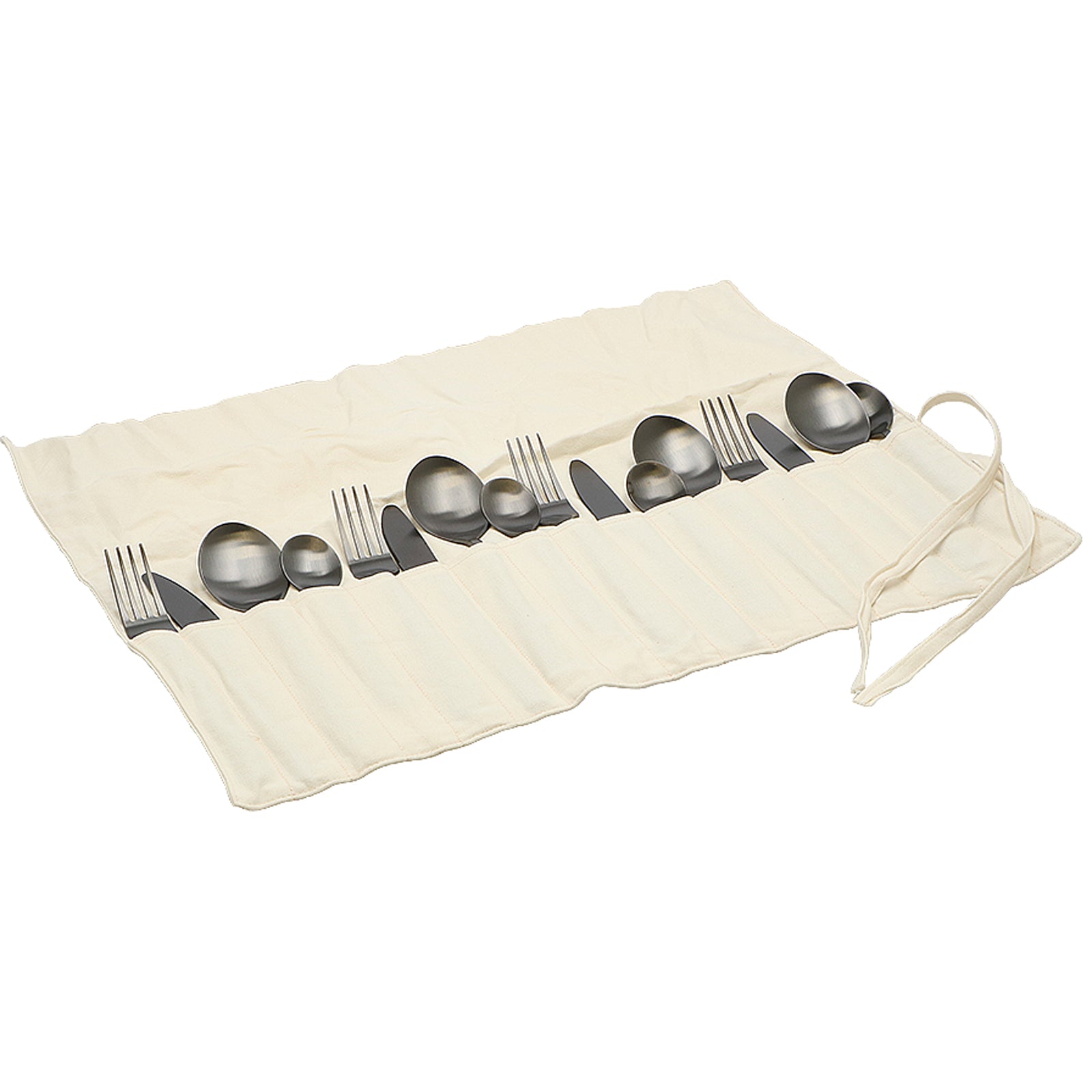 Ensemble de couverts de voyage TRAVELLIFE Altea couverts de camping couverts de table en acier inoxydable 16 pièces