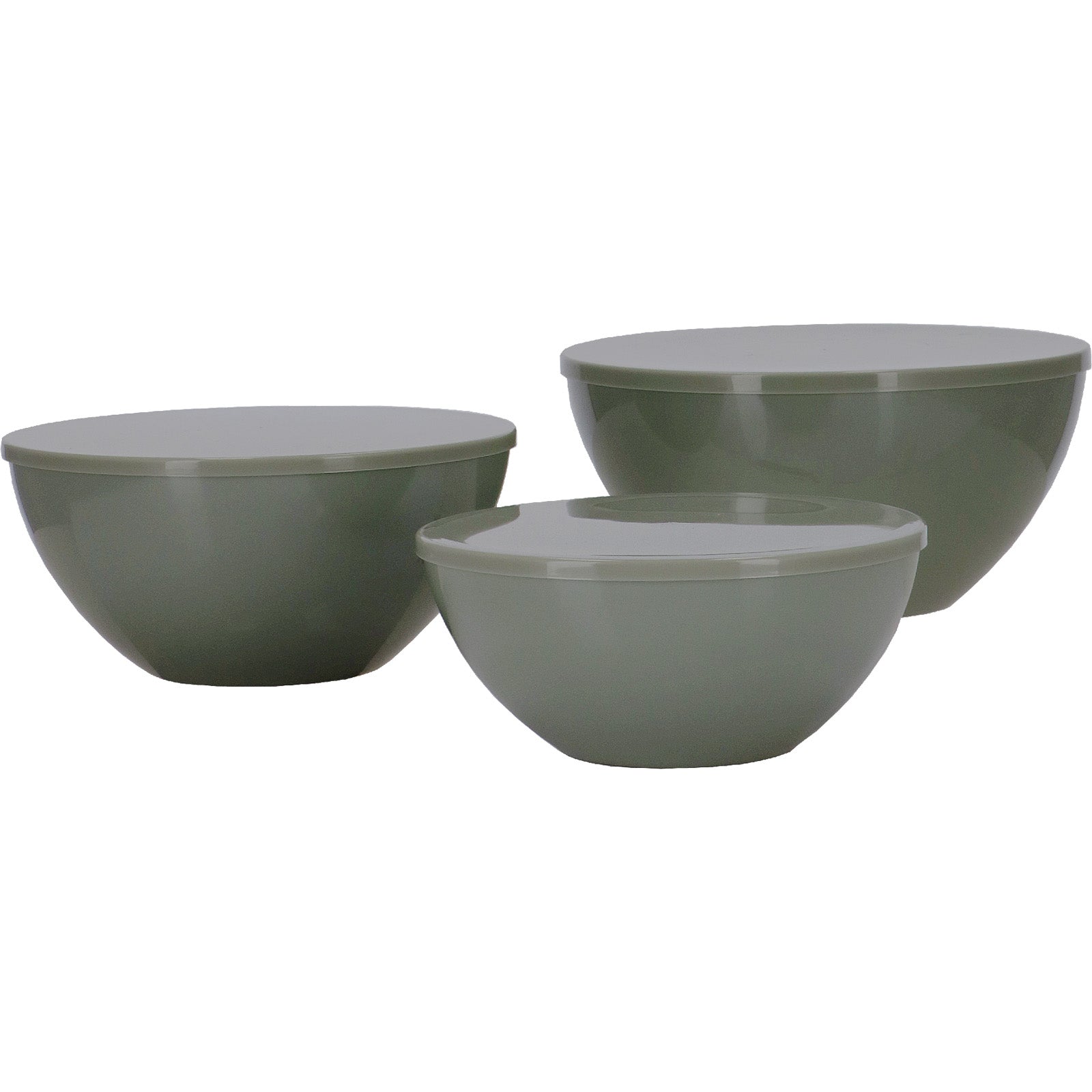 TRAVELLIFE Salat Schüssel Set Palma Camping Schalen Melamin Keramik Optik 6 tlg