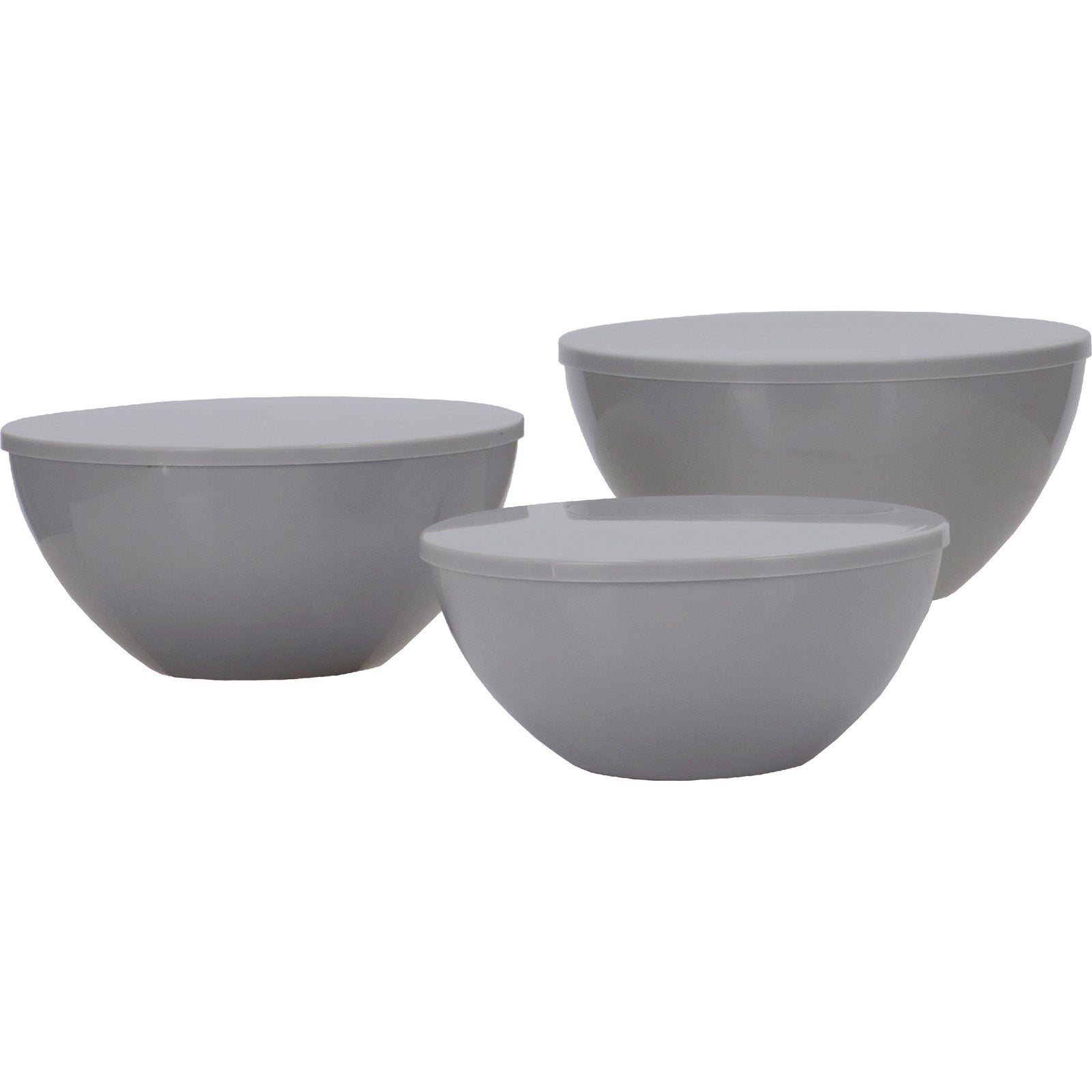 TRAVELLIFE Salat Schüssel Set Palma Camping Schalen Melamin Keramik Optik 6 tlg