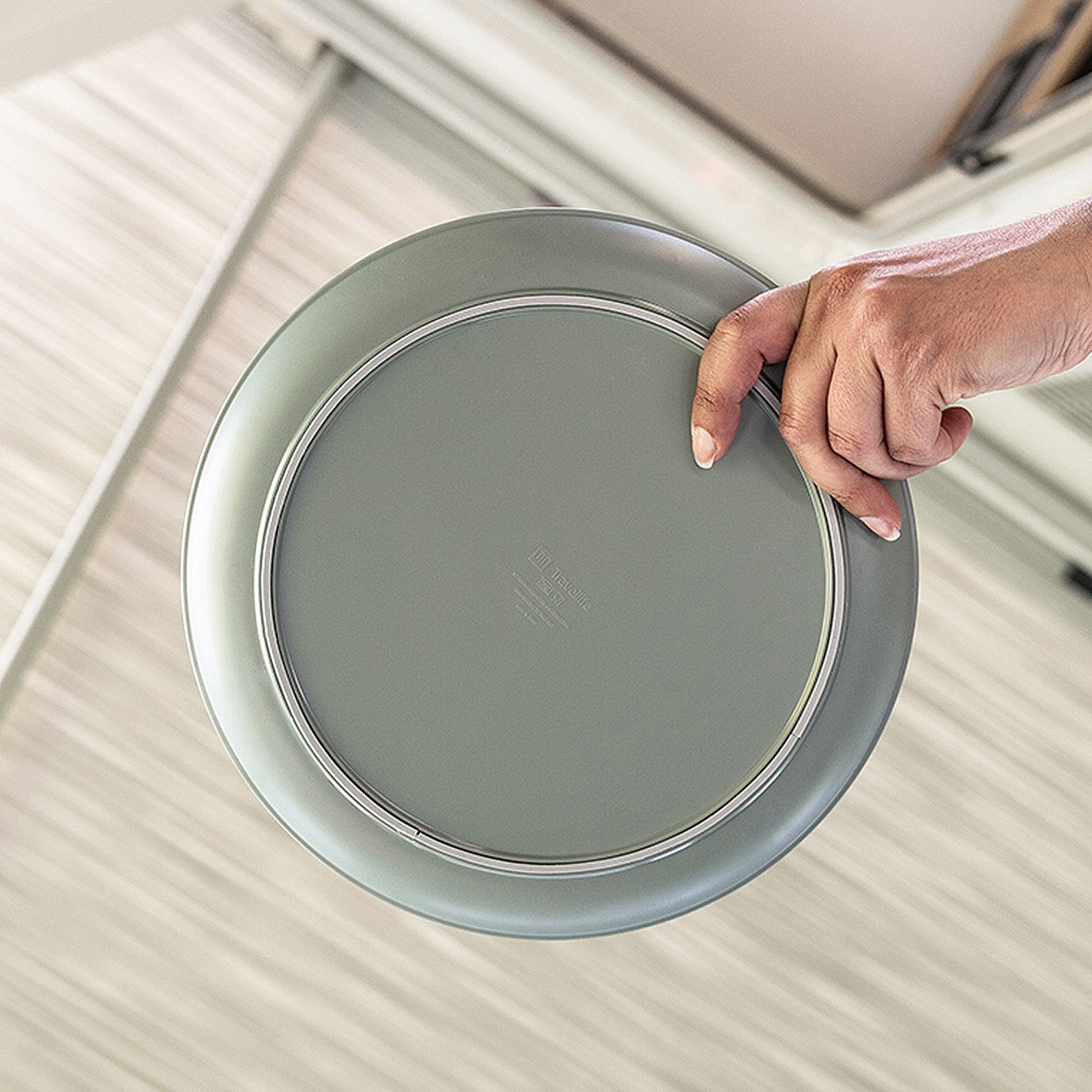 TRAVELLIFE Melamin Geschirr Set Palma Camping Reise Keramik Optik 16 teilig