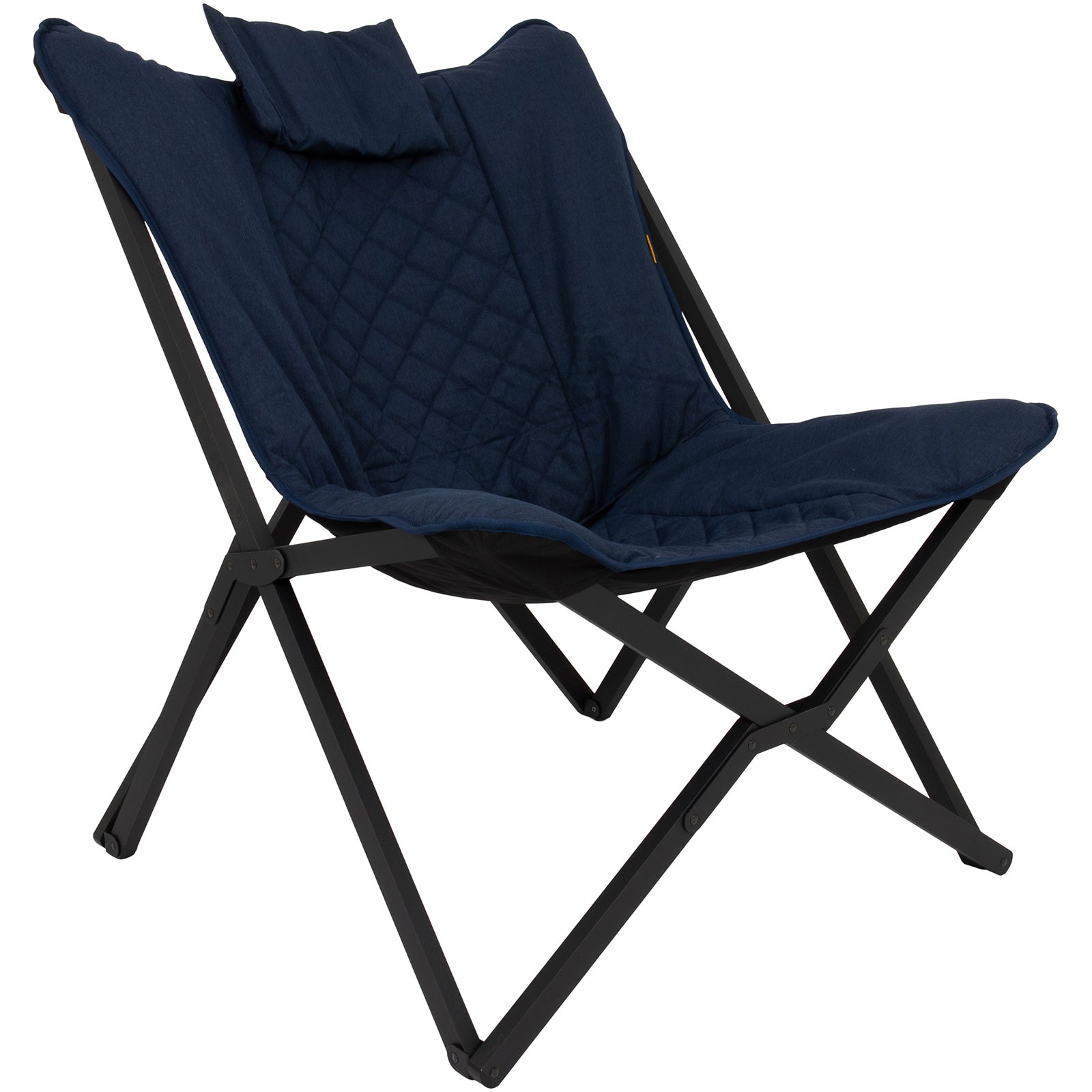 BO-CAMP Vlinderstoel Molfat Camping Tuin Loungestoel Fauteuil Klapstoel
