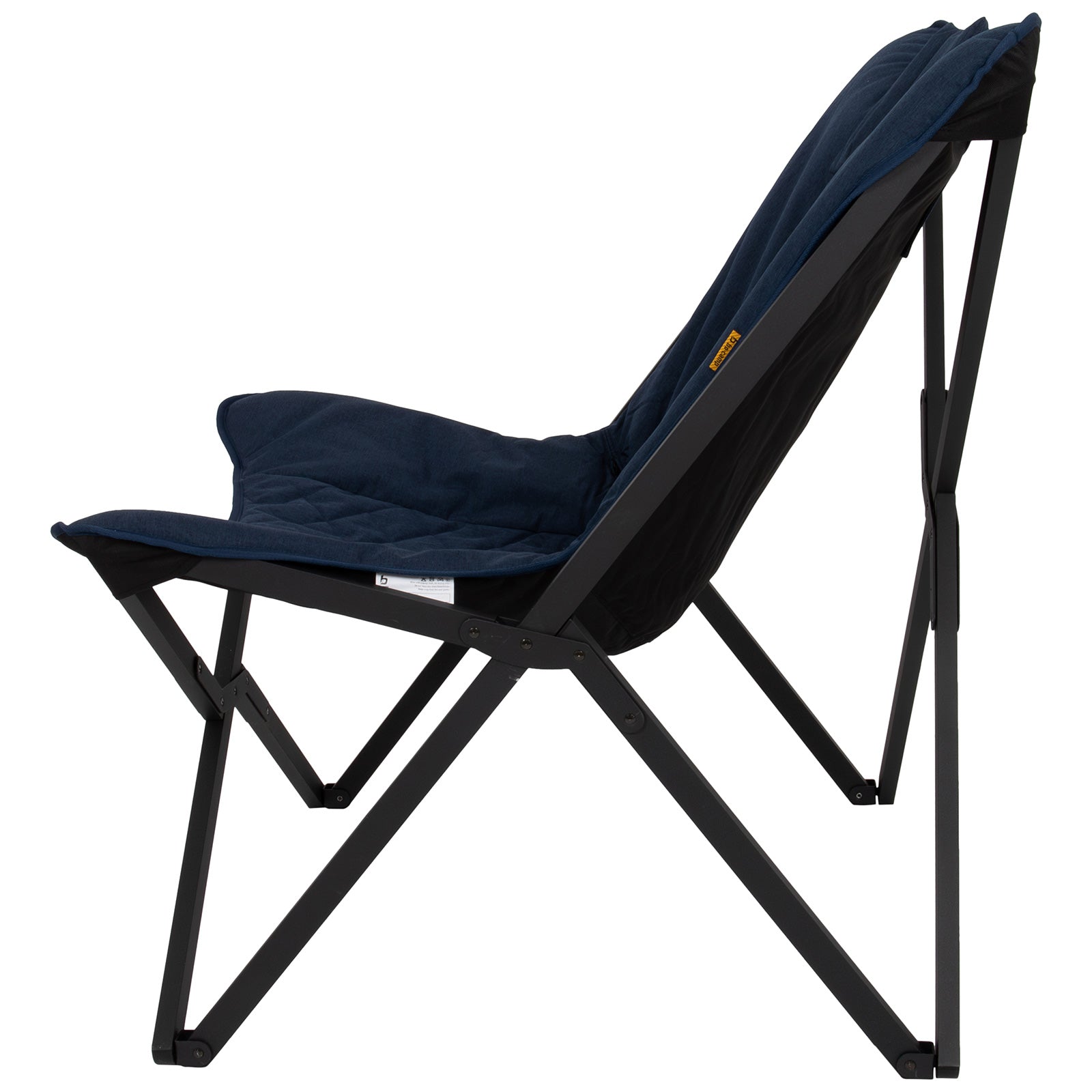 BO-CAMP Vlinderstoel Molfat Camping Tuin Loungestoel Fauteuil Klapstoel